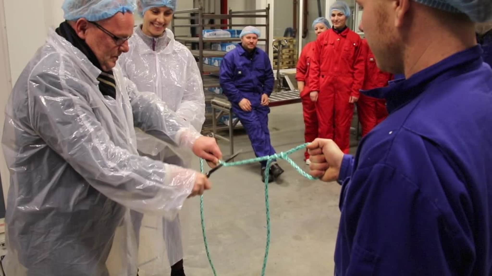 Åpnet landets mest miljøvennlige fryseri