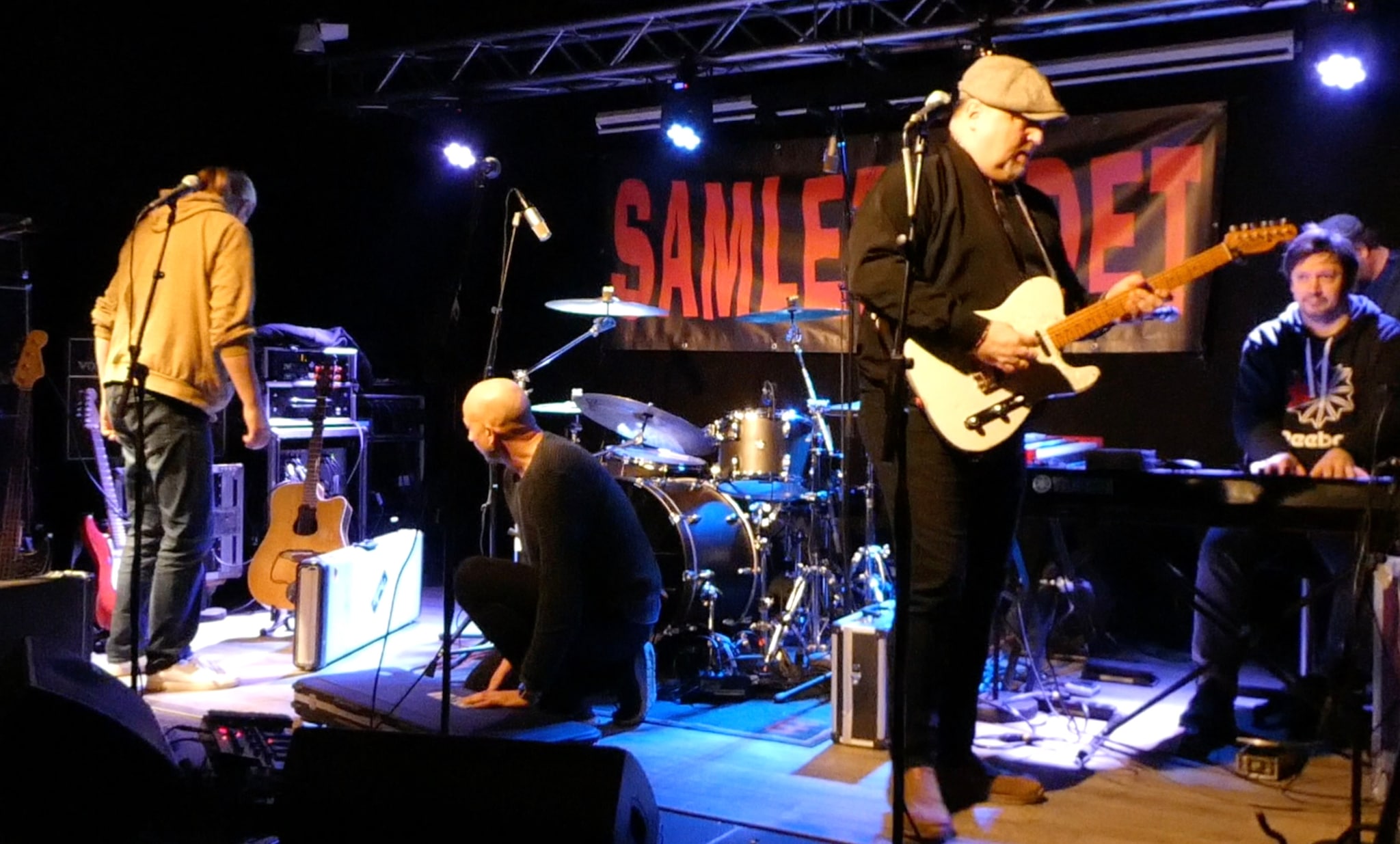 Hektisk helg med live-innspilling og konsert for Samlebandet