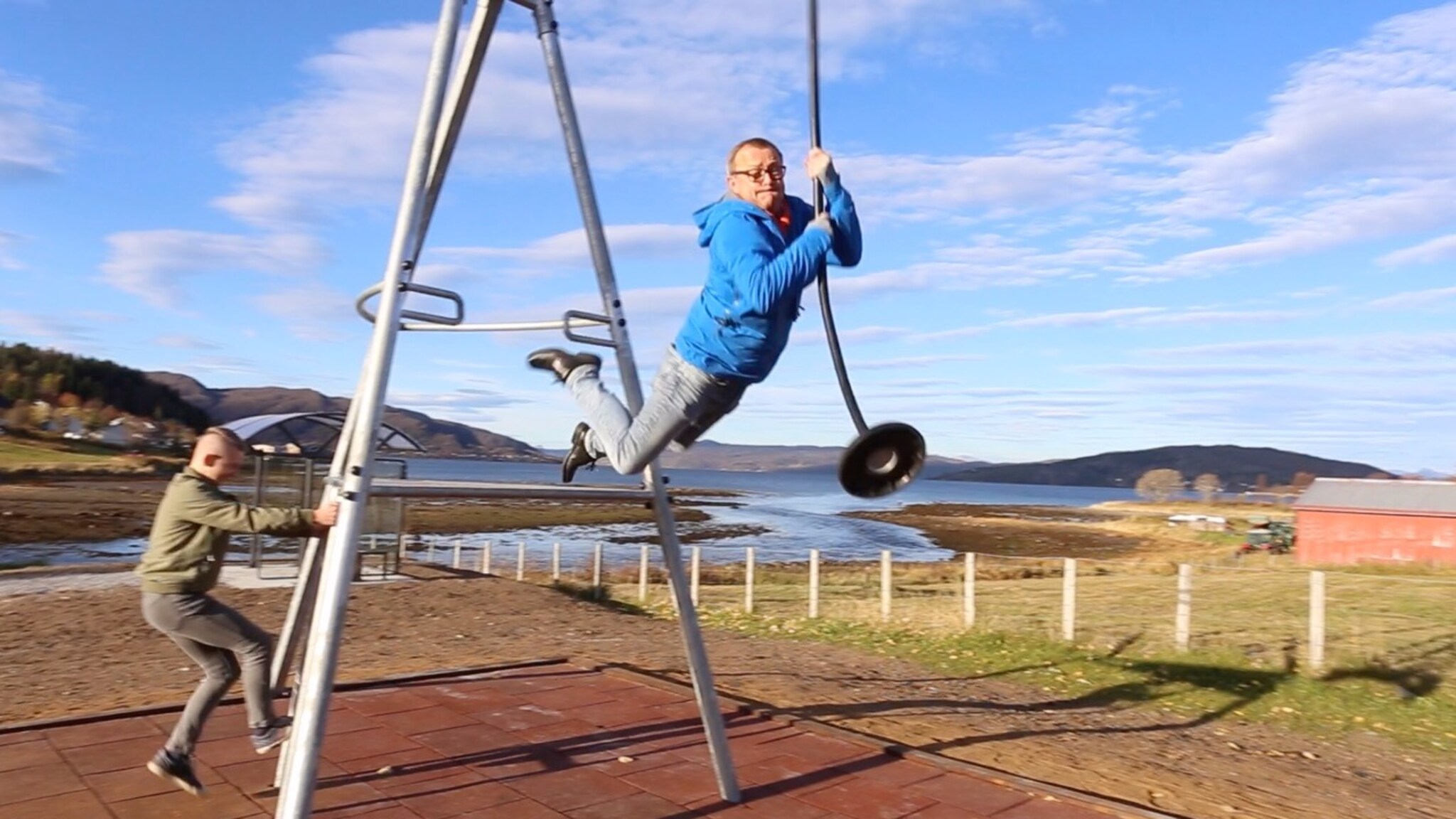 Her åpnet de den nye folkehelseparken