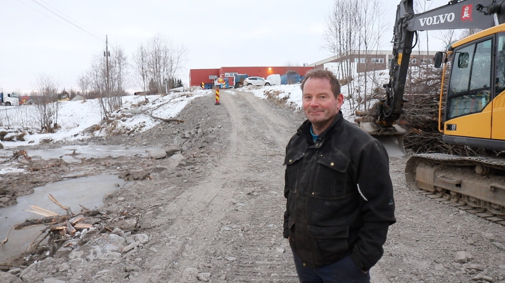 Bor i kvikkleireområde — er ikke spesielt redd