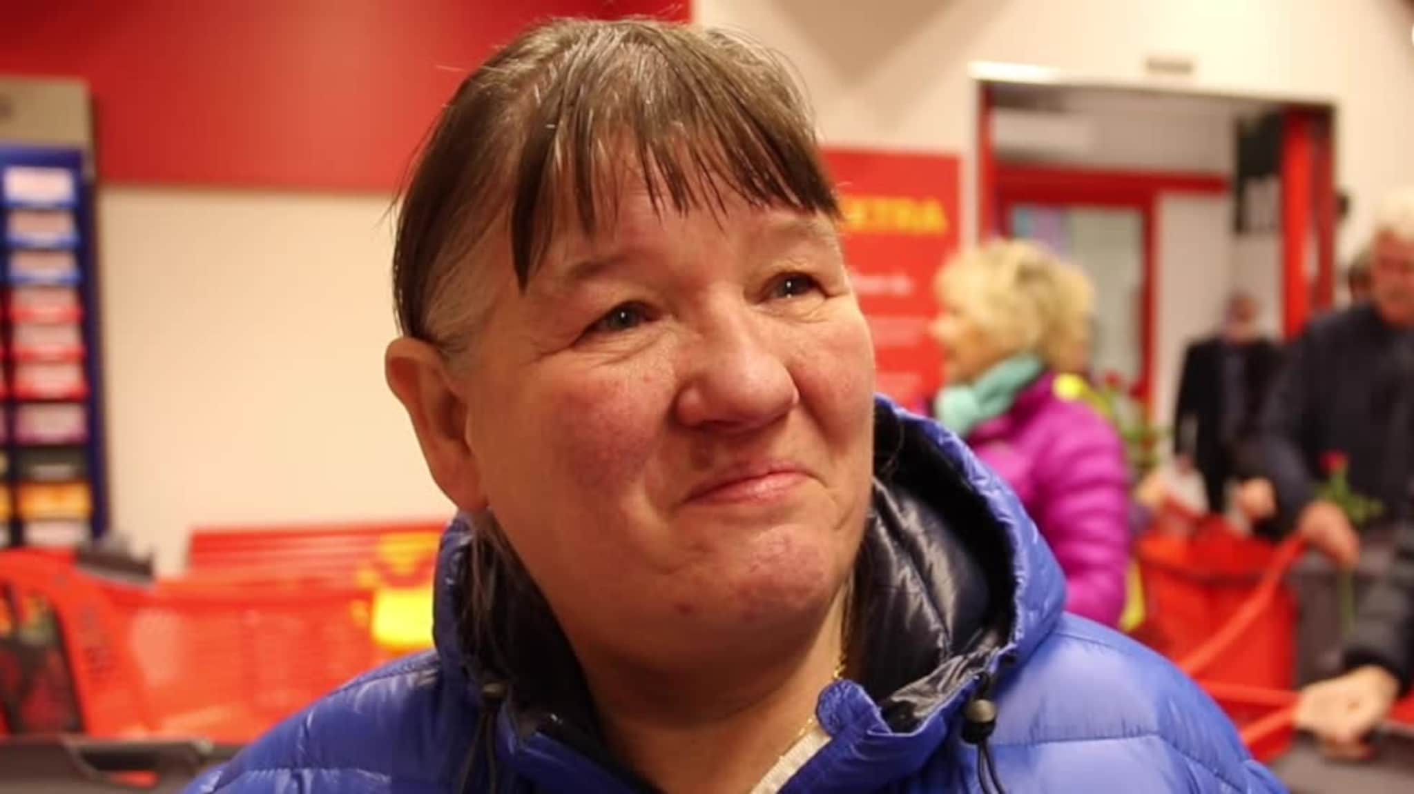 Full fres i den splitter nye butikken