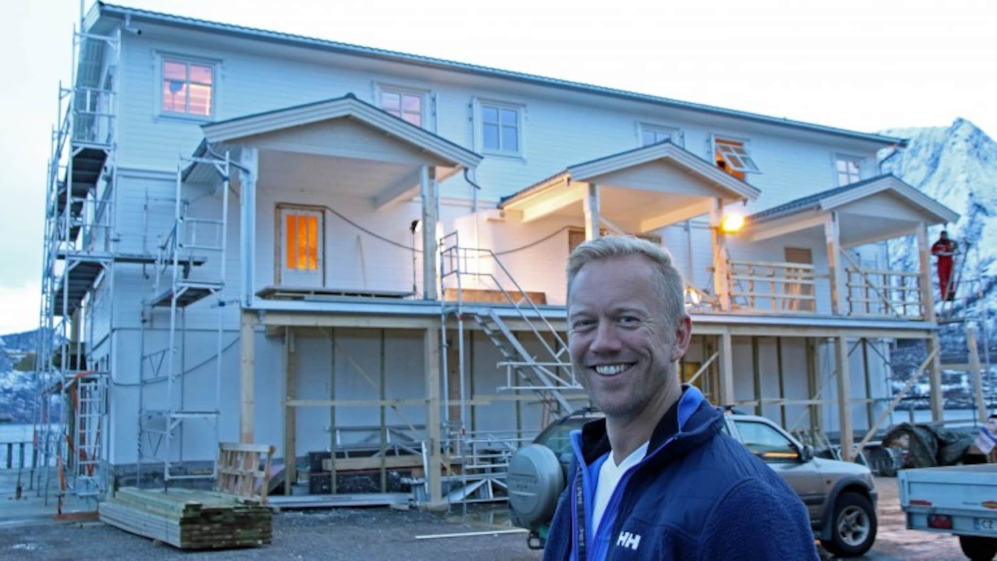Bygger nordlysleiligheter på kaikanten