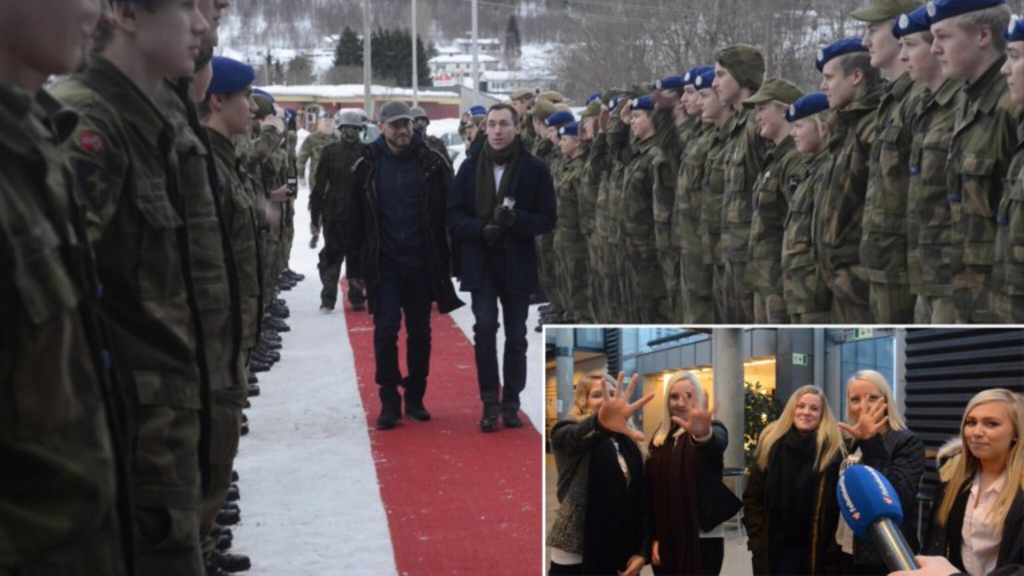 Strålte på førpremiere