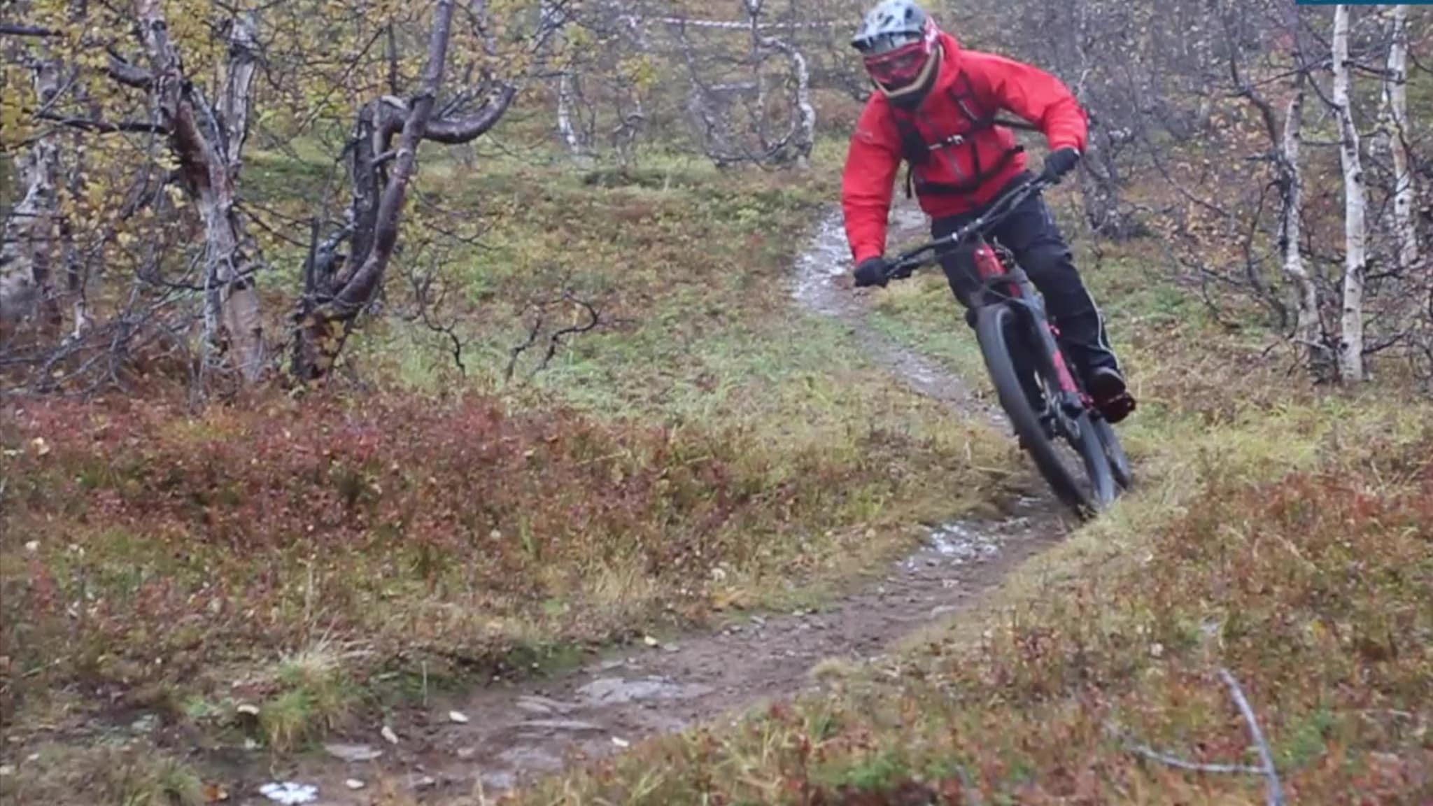 Arrangerte Enduroritt på Finnsnes-fjellene