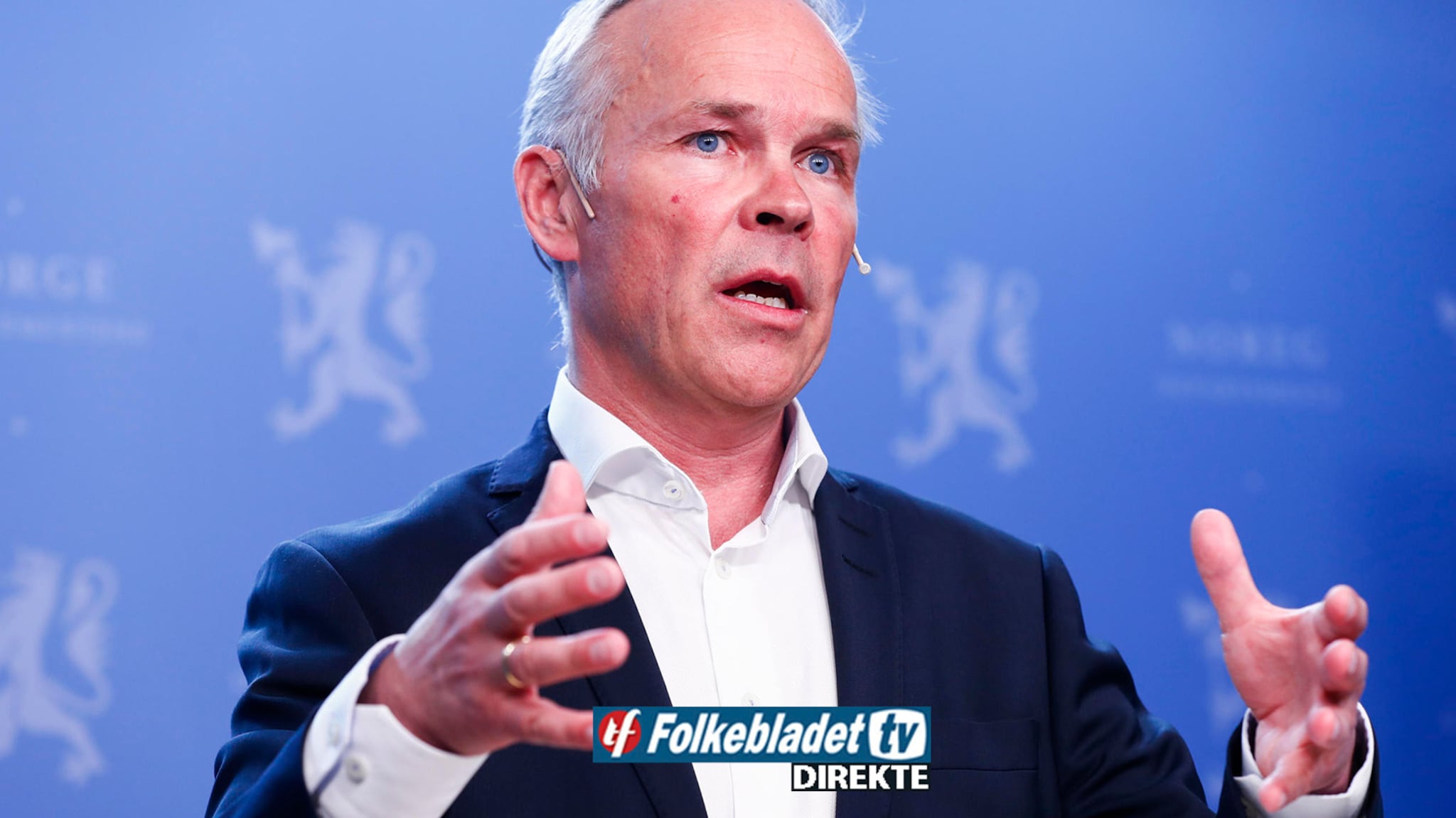 Opptak: Siste nytt om korona-krisen