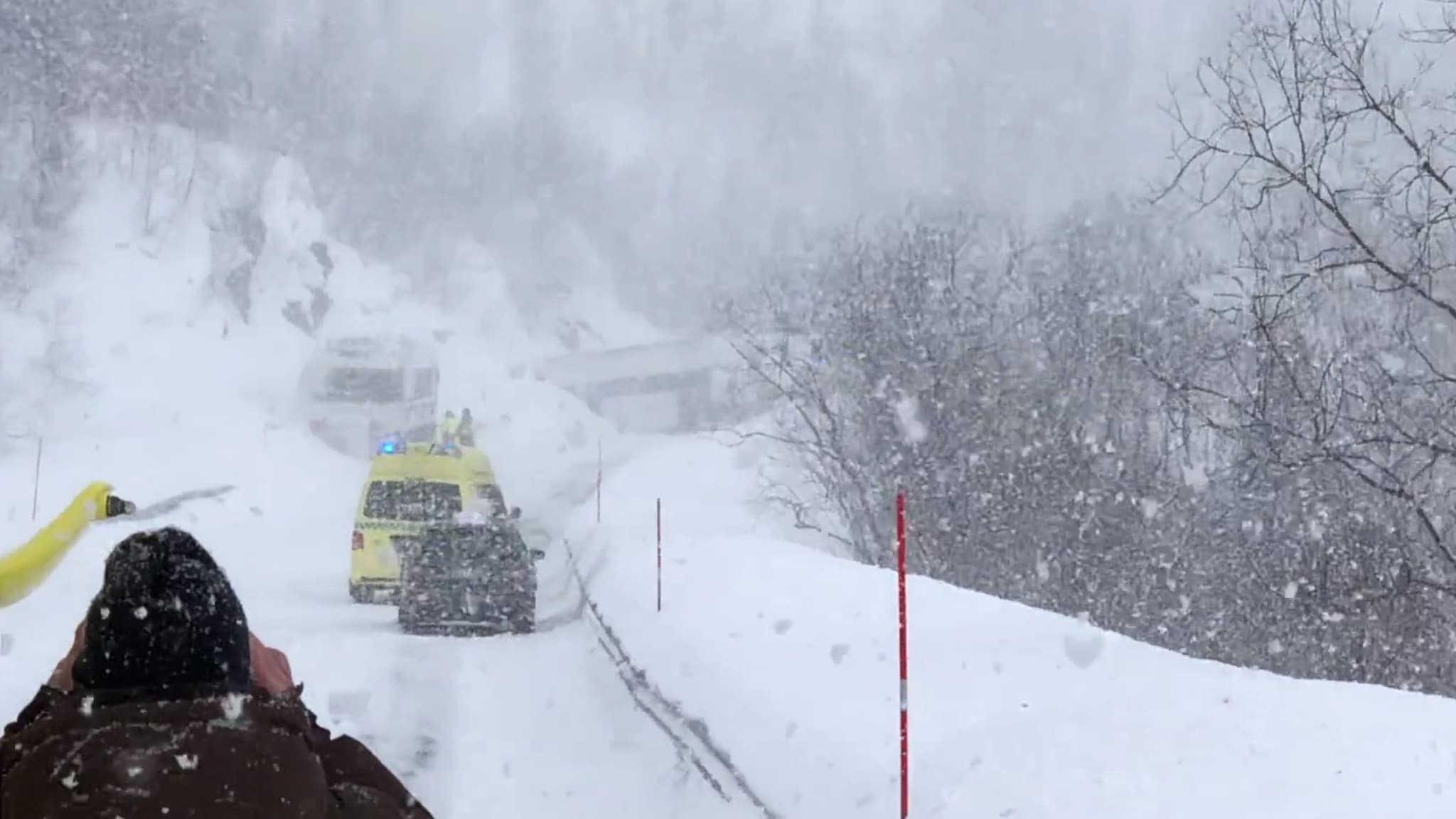 Trafikketterforsker har ankommet ulykkesstedet
