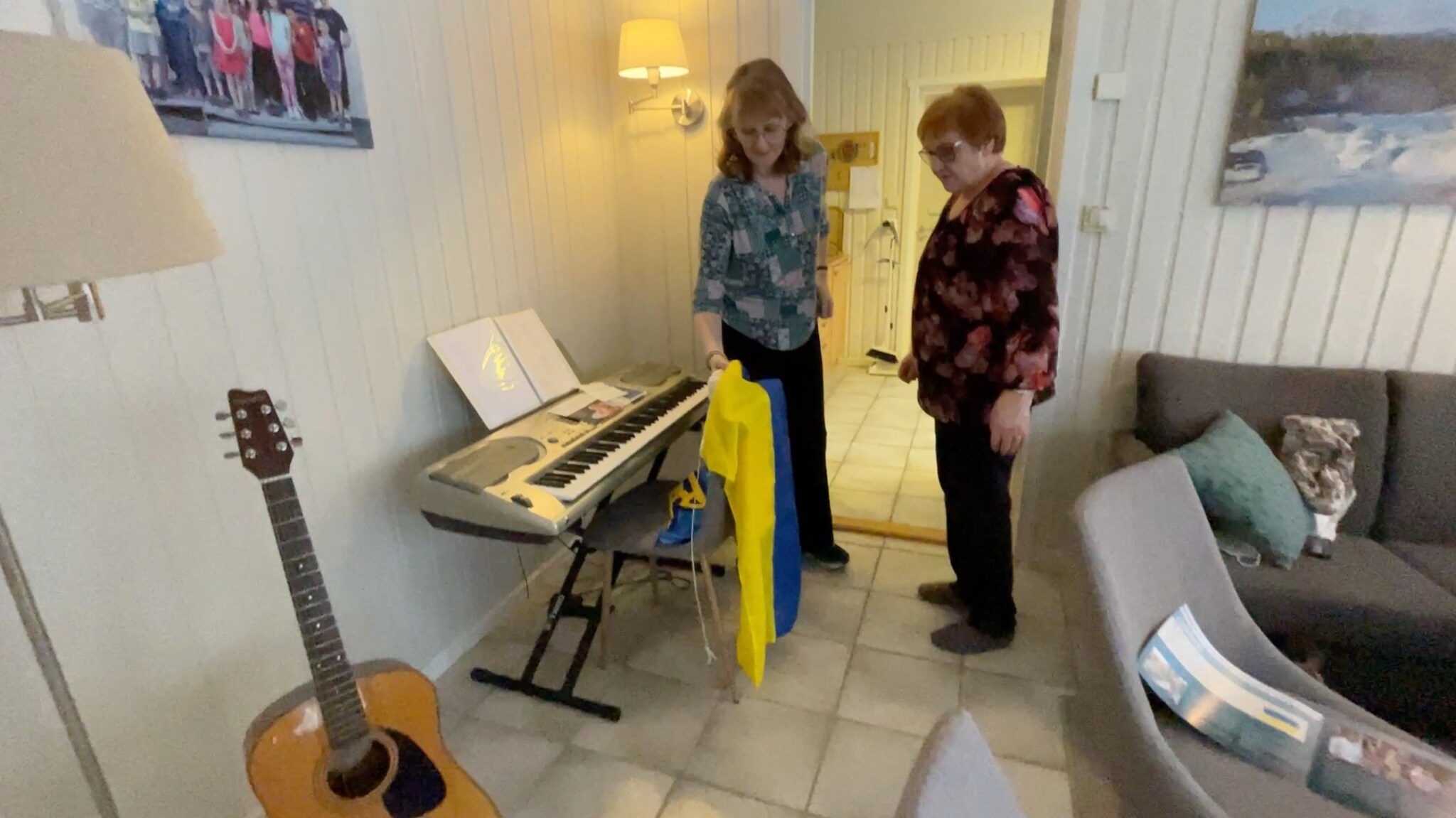 Samler inn til Ukraina