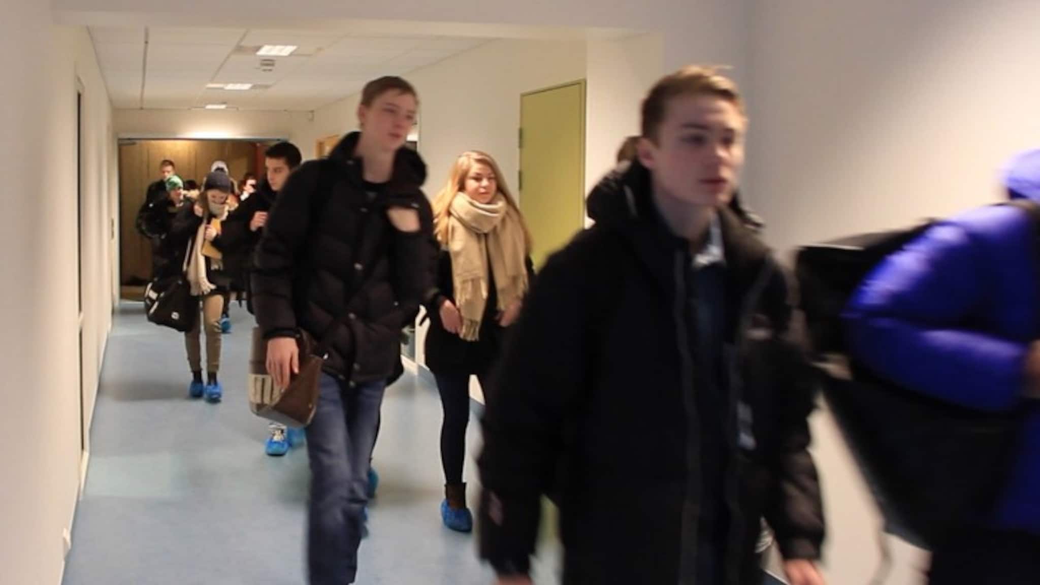 Endelig på plass i ny skole