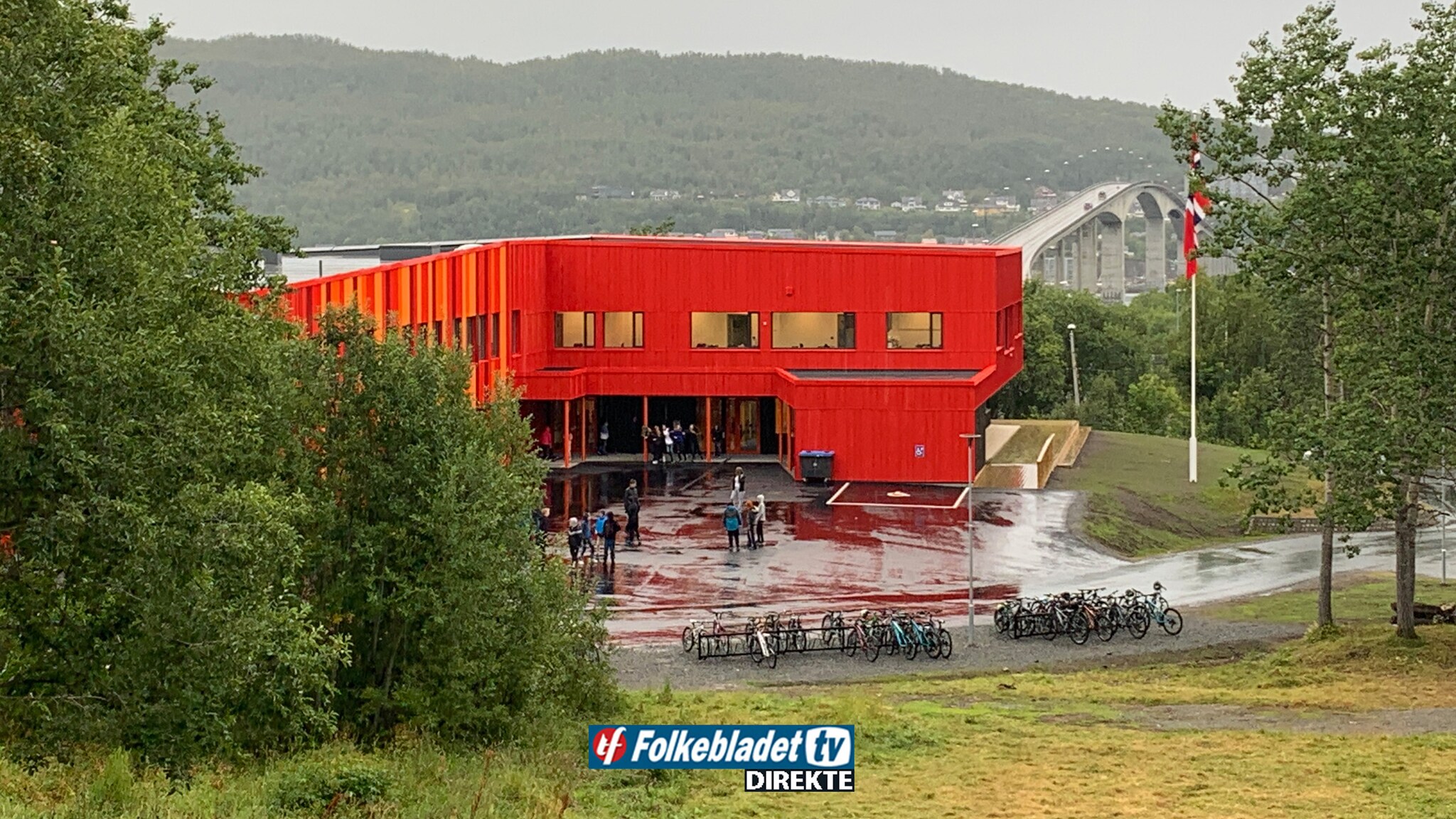 Se fra åpninga av nye Silsand barneskole