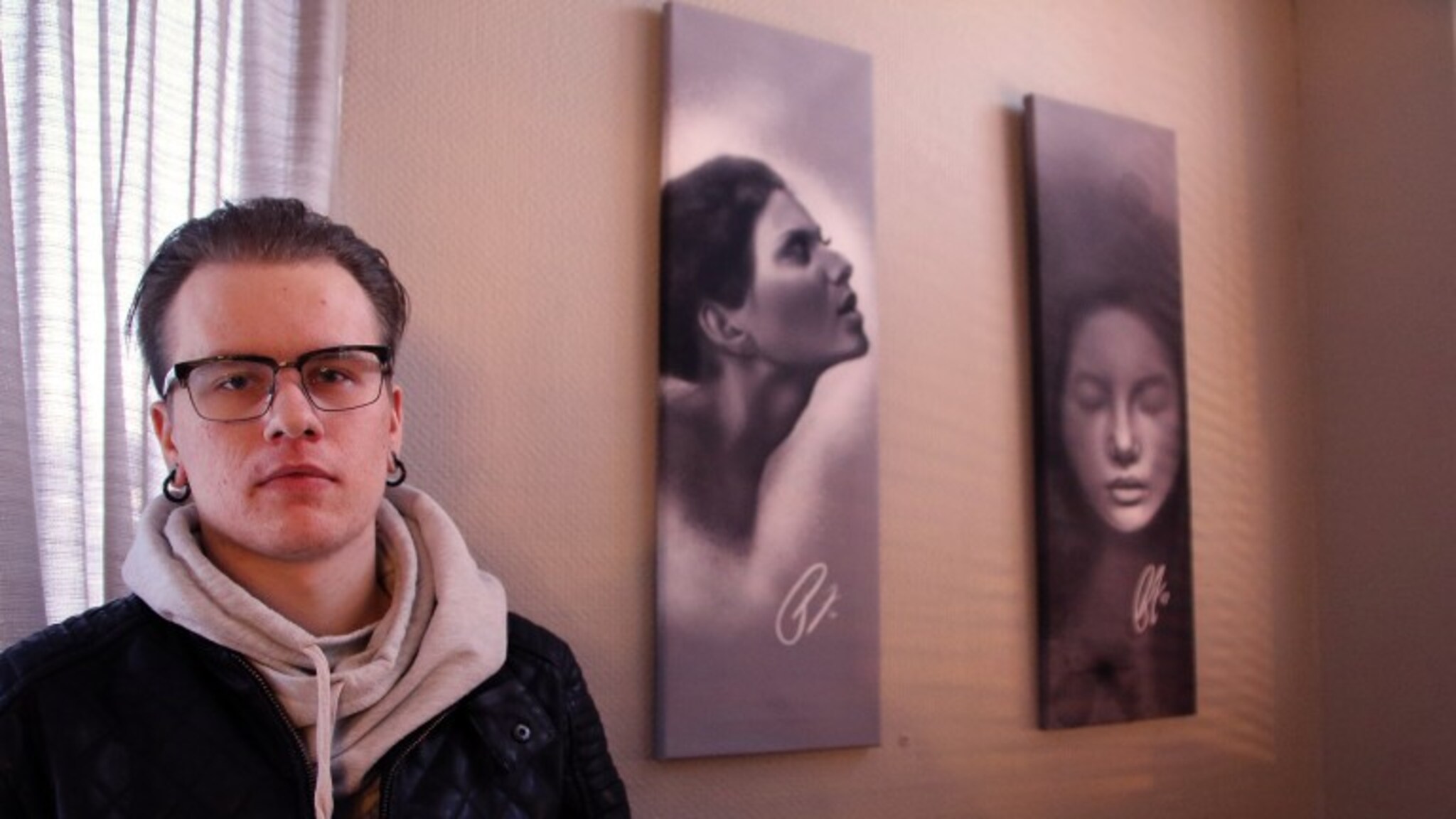 Debuterer som kunstmaler