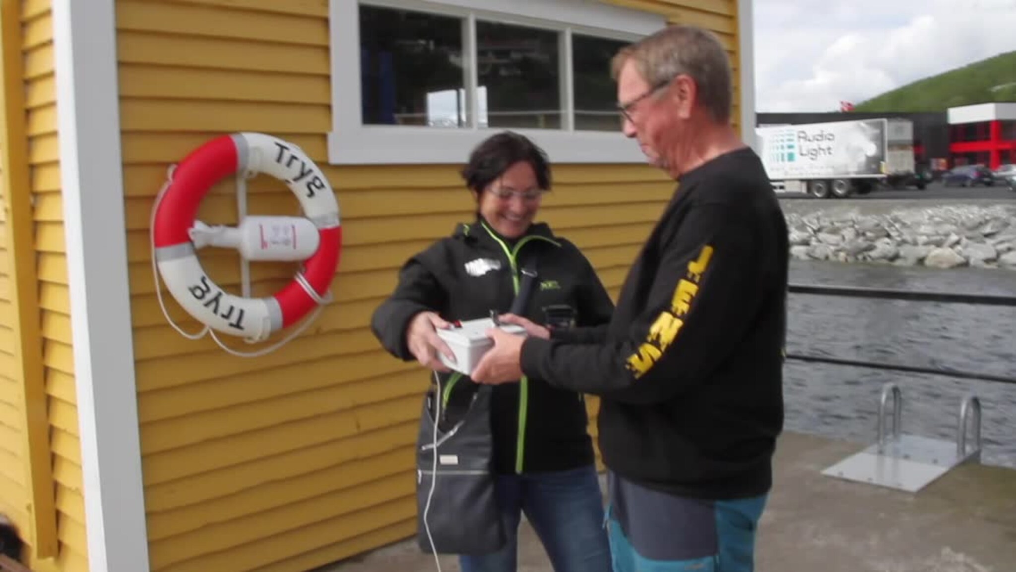 Fyrte av startskuddet for årets Millionfisken