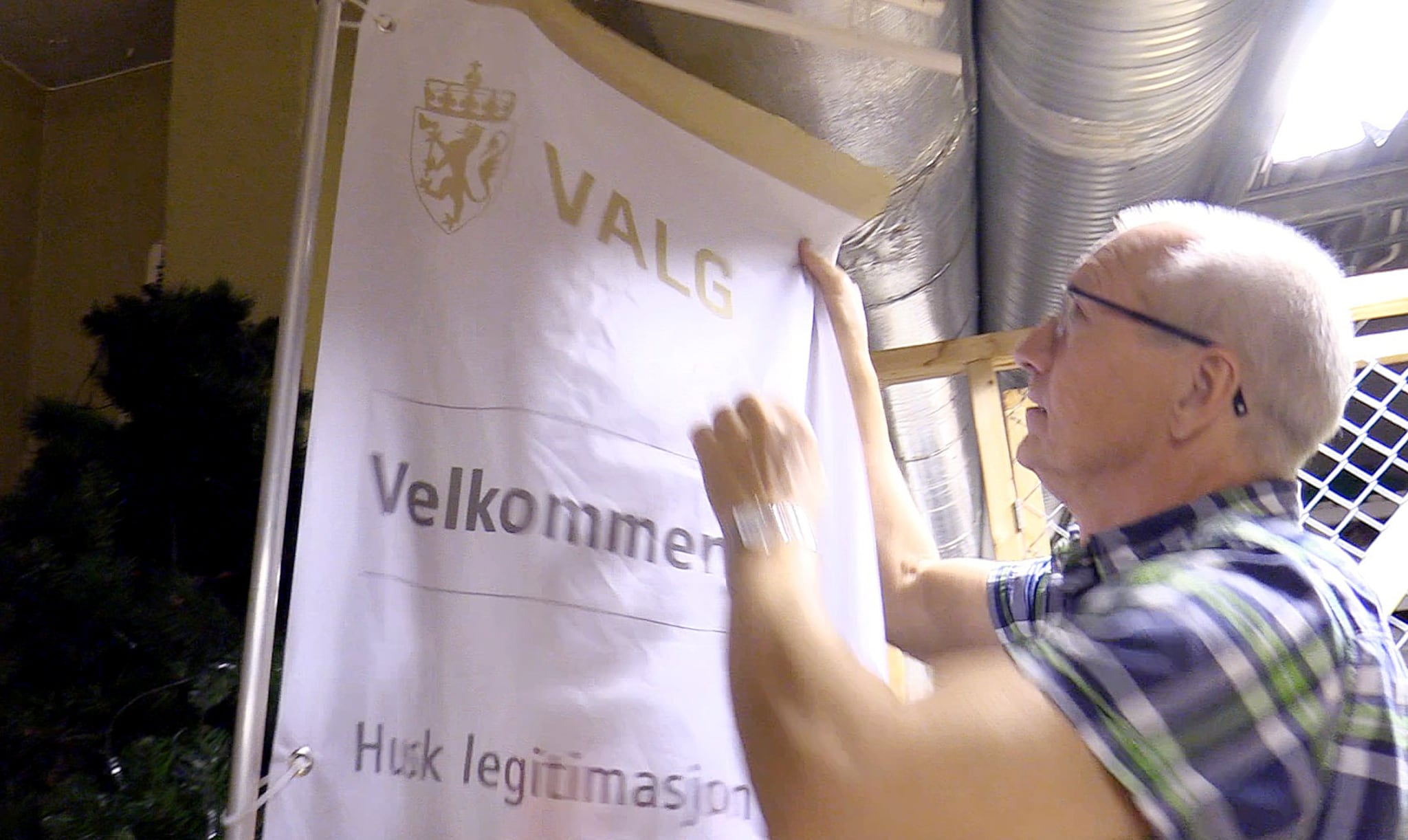 Her har Torleif pakket bort valget