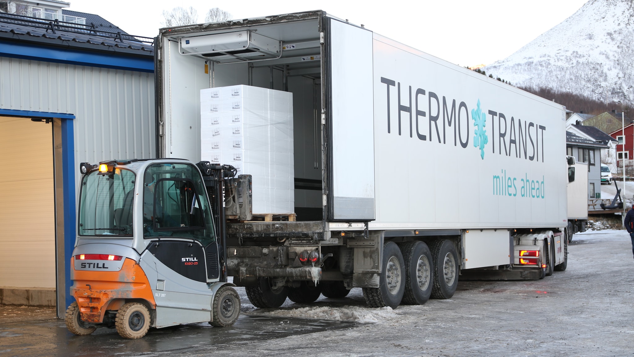Nå går laksetransporten unna i et forrykende tempo: – Timene vi sparer, får vi igjen i butikkylla