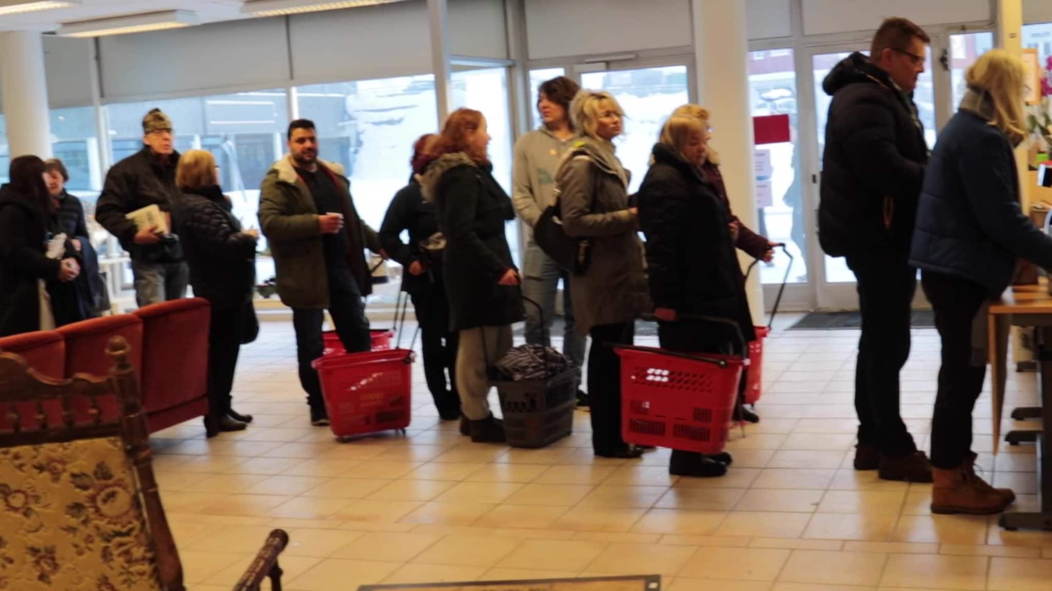 Helt overveldet over hvor mange som kom på nyåpning