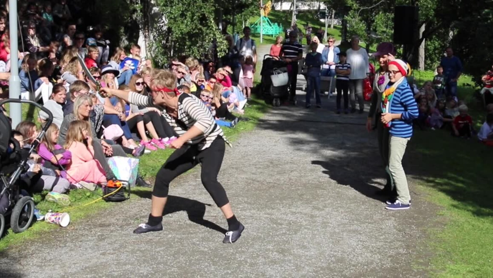Pelle Pirat og spøkelset inntok parken