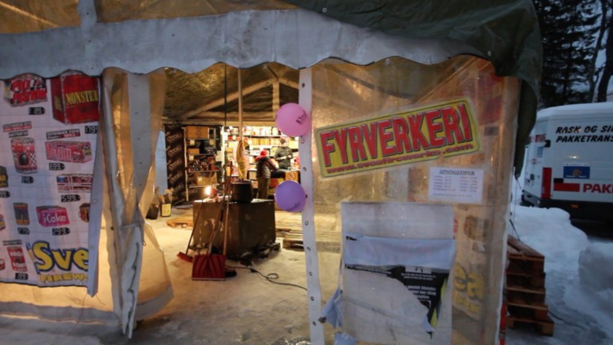 Elendige forhold for fyrverkeri-salget