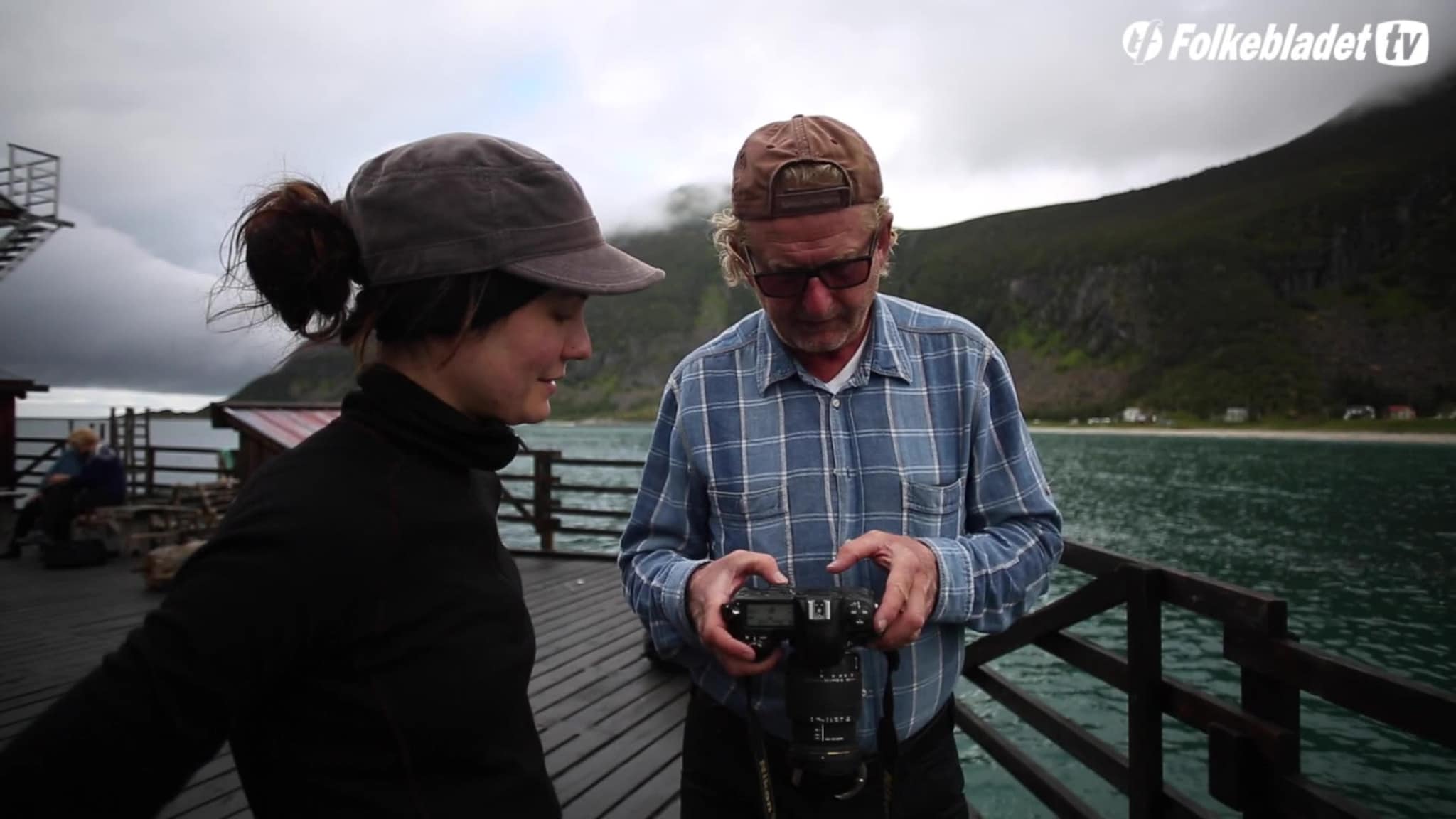 På jakt etter blinkskudd i Bergsfjorden