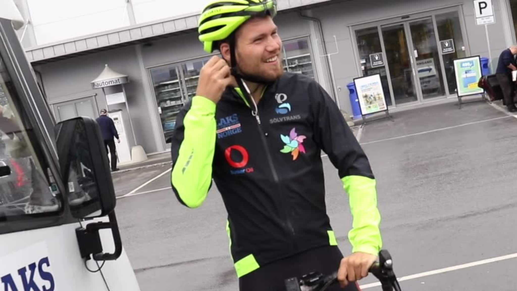 Sykler Norge på langs for kreftsaken