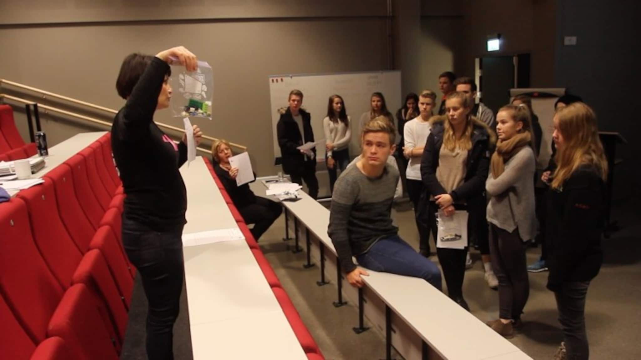 Unge lederspirer på kurs