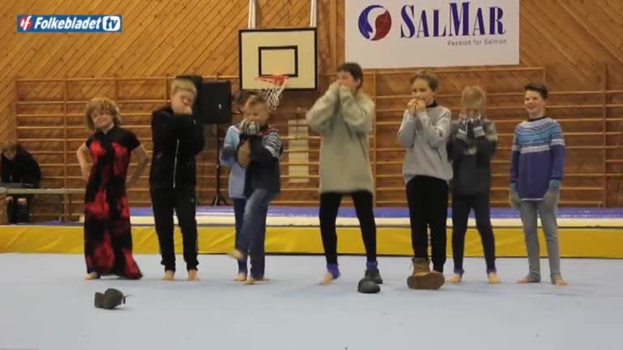 Heidundrende turn-avslutning
