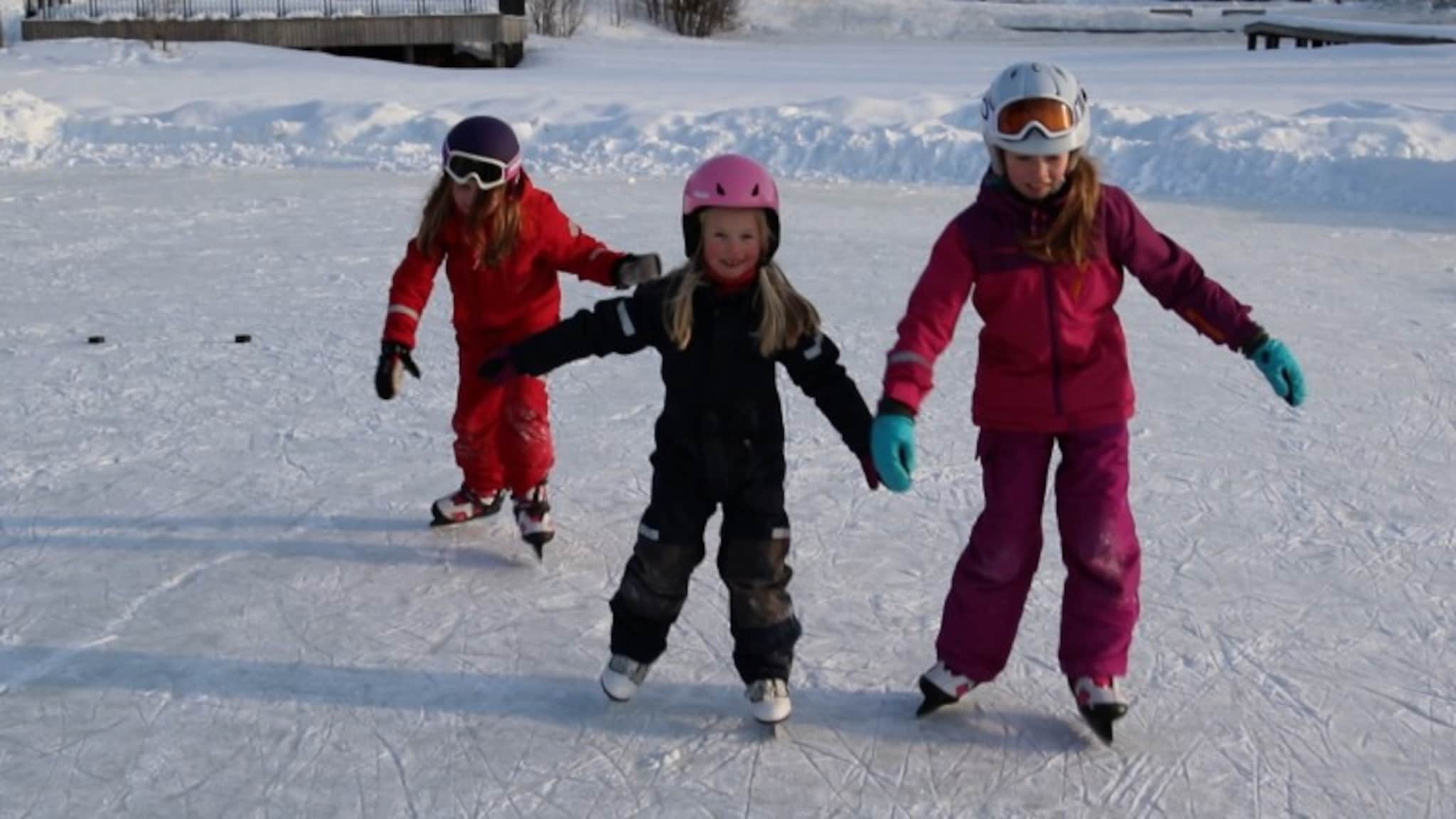 Gir full fart på isen i ferien