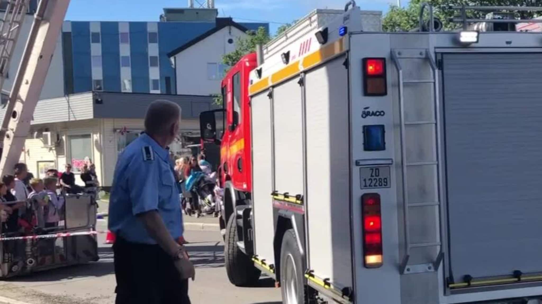 Utrykning under "barnas dag"