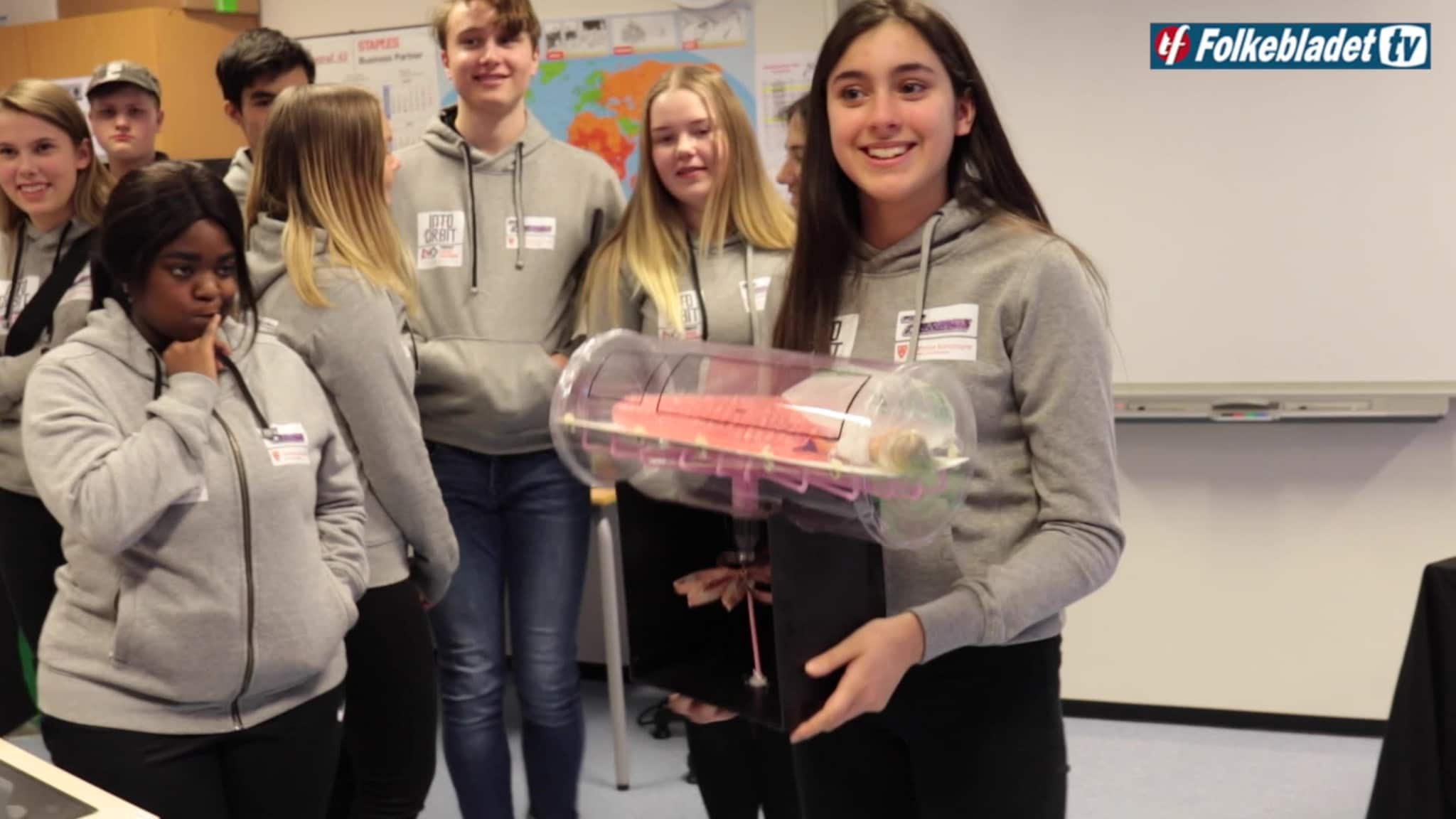 Inntar USA med sin unike oppfinnelse