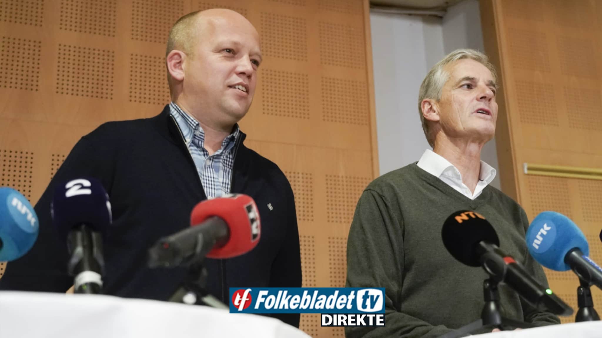 Direkte: Pressekonferanse med regjeringen