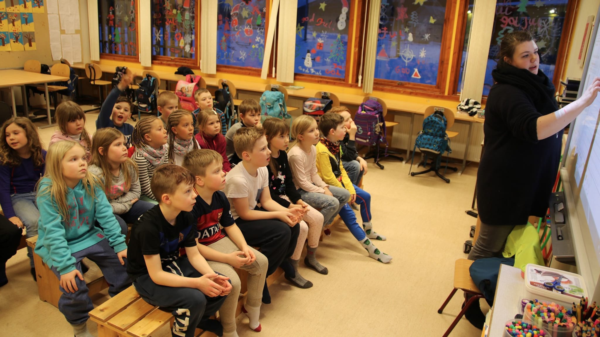 Tre tvillingpar i én klasse