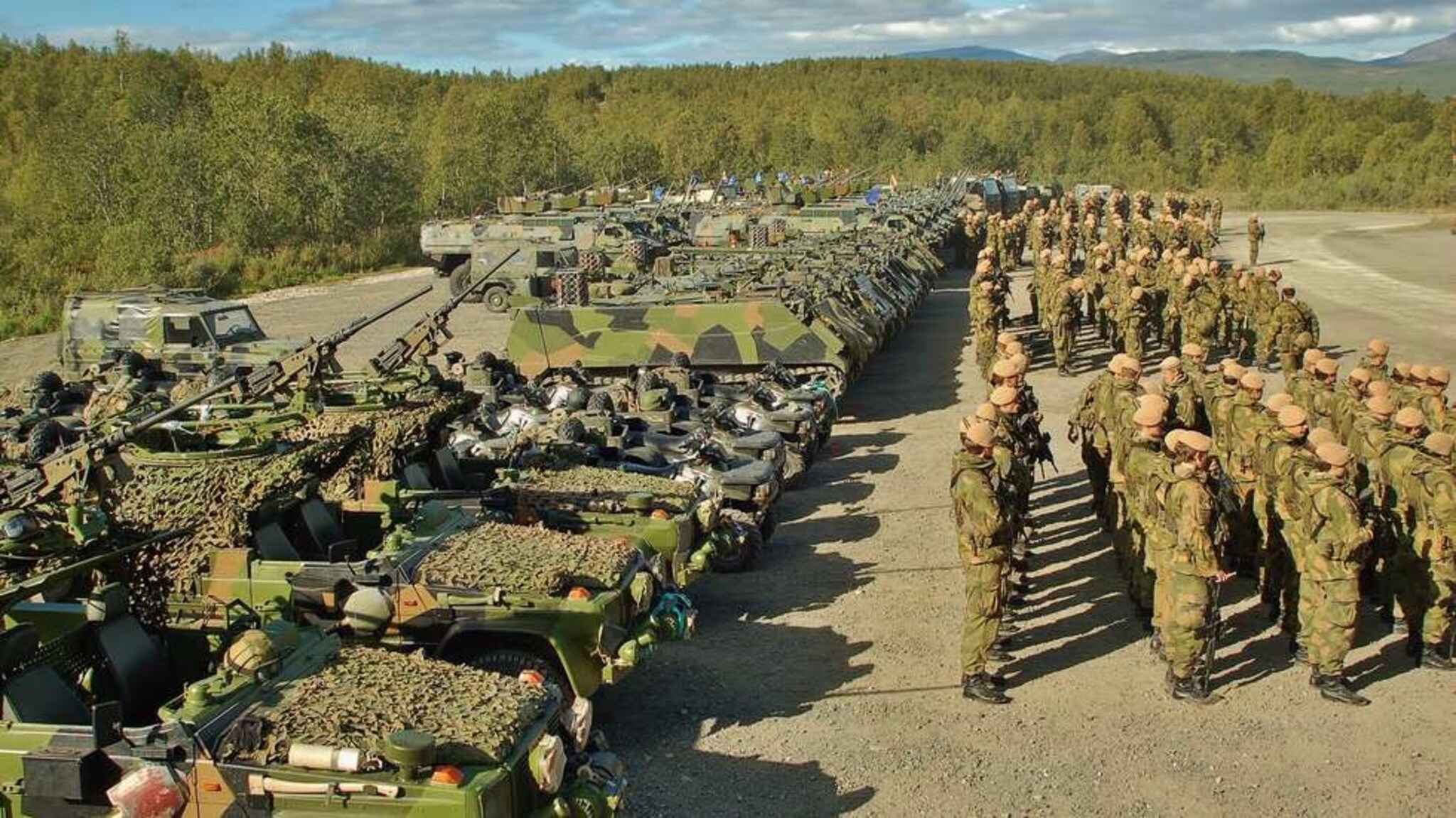 Statusrapport for landmaktutredningen