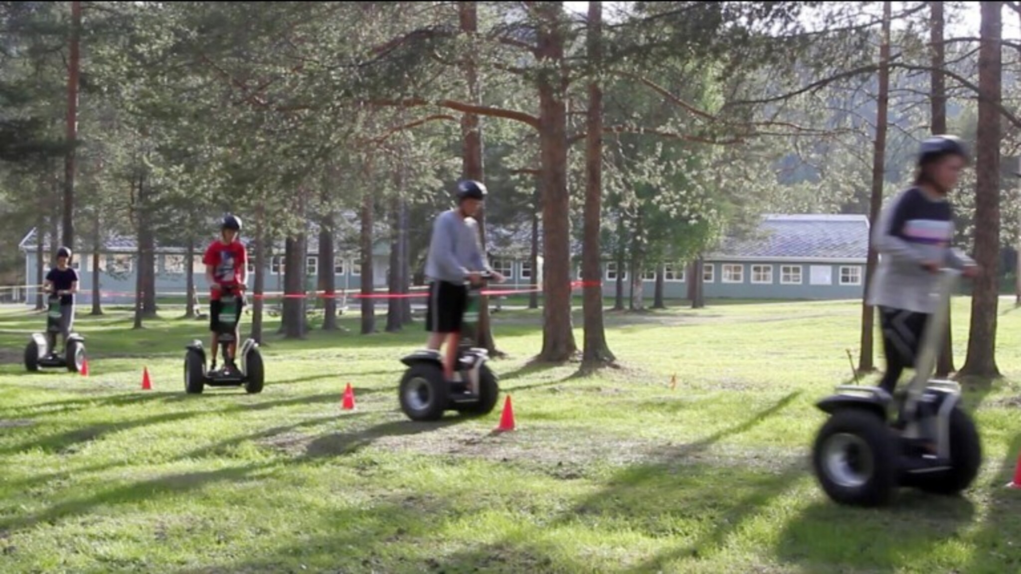 Debuterte på Segway