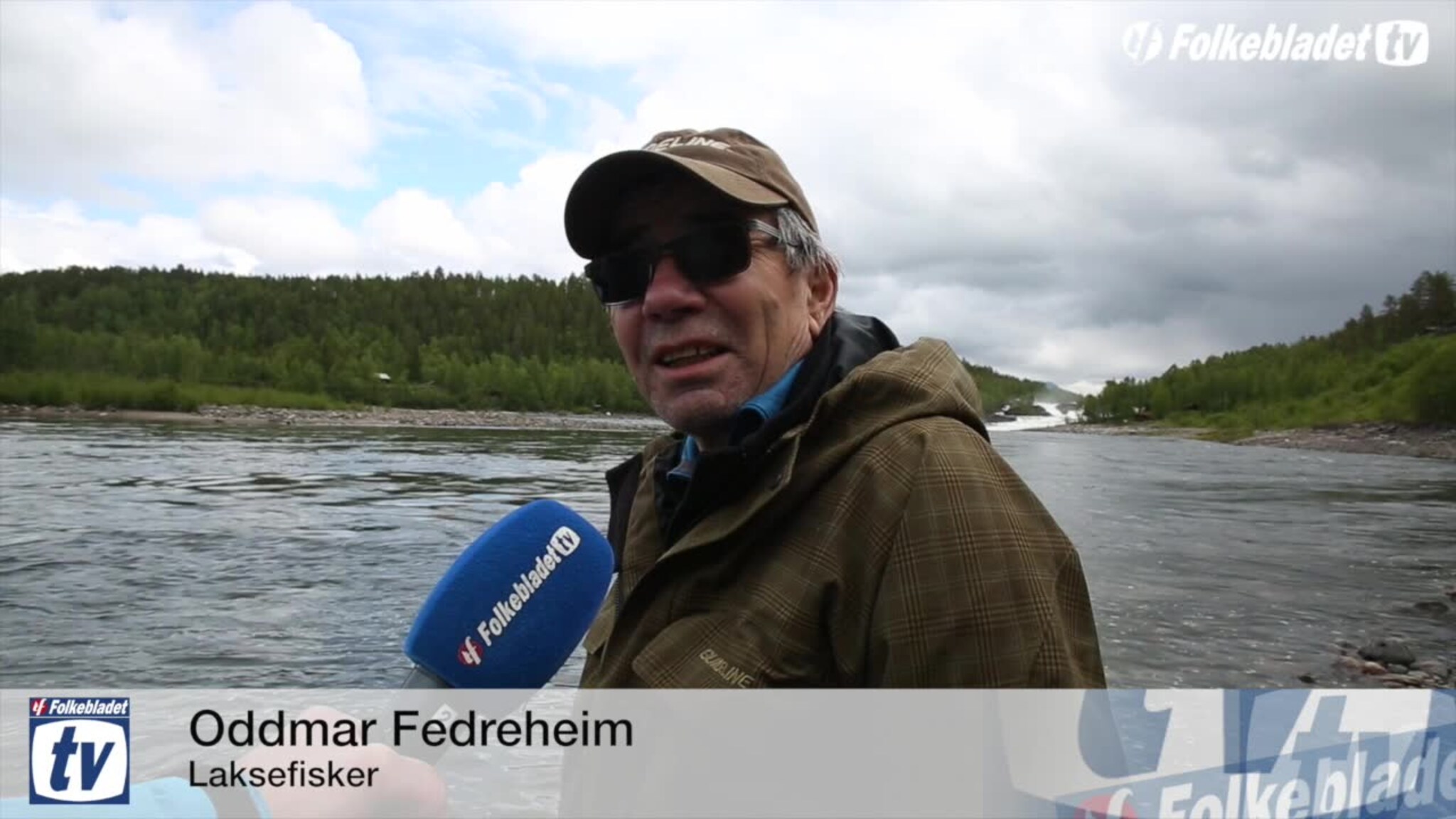 Superfornøyd med første lakse-dag