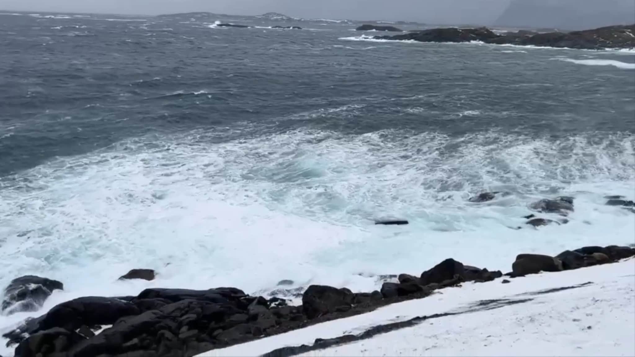 Uværet herjet godt i Midt-Troms søndag