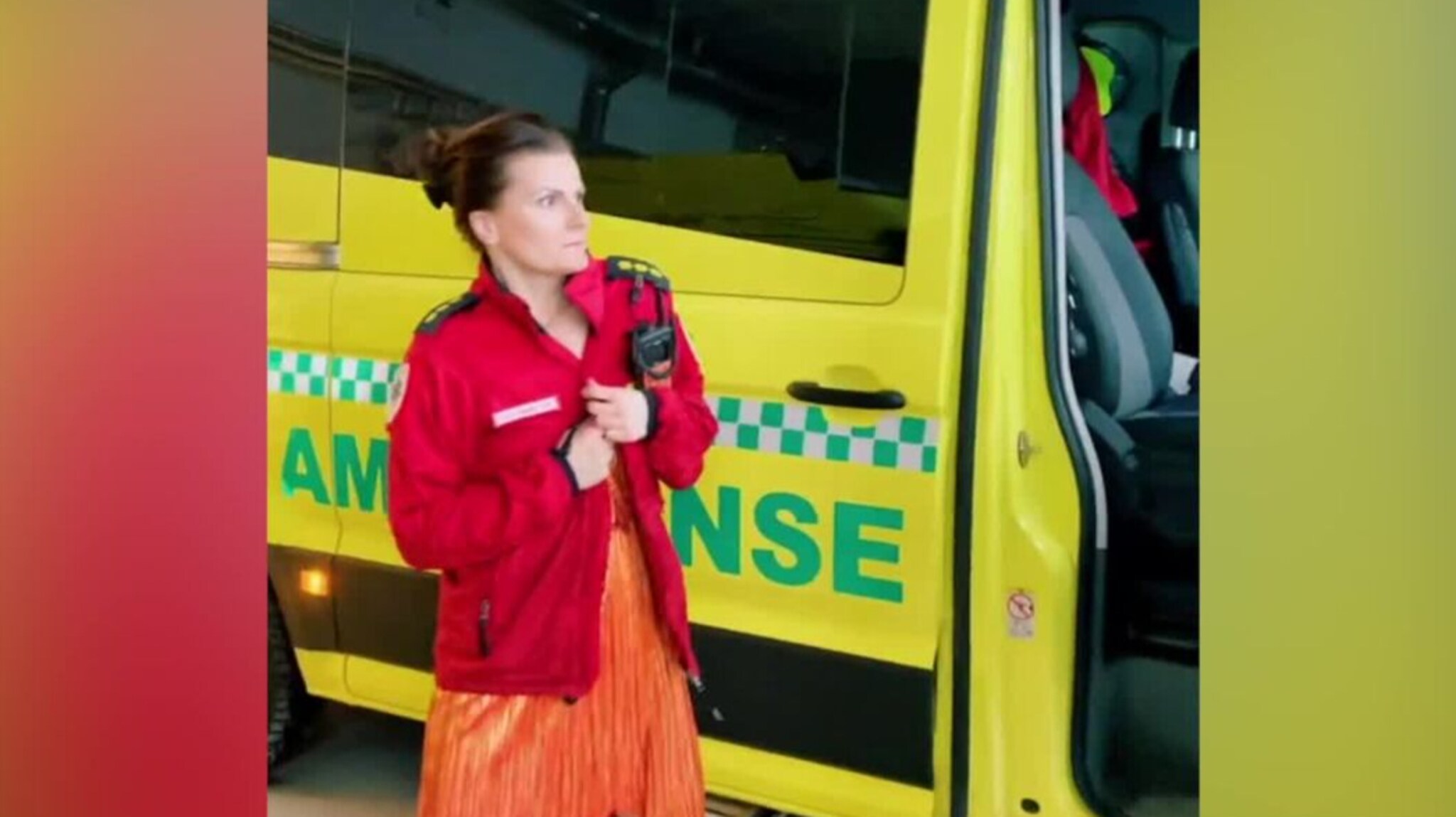 Ambulansesuksess på TikTok — med både alvor og humor