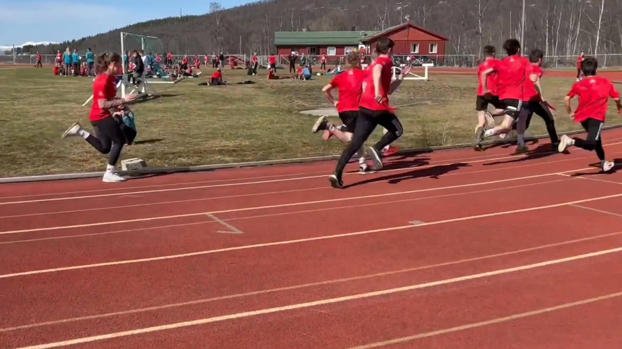 Fikk endelig være med på løpsfesten: – Nå fikk vi vist hvor raske vi er