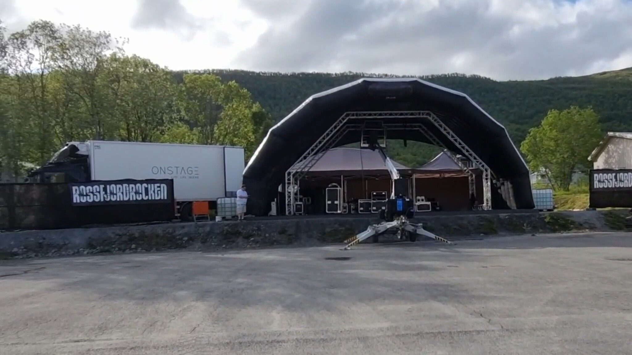 Rigger til Rossfjordrocken