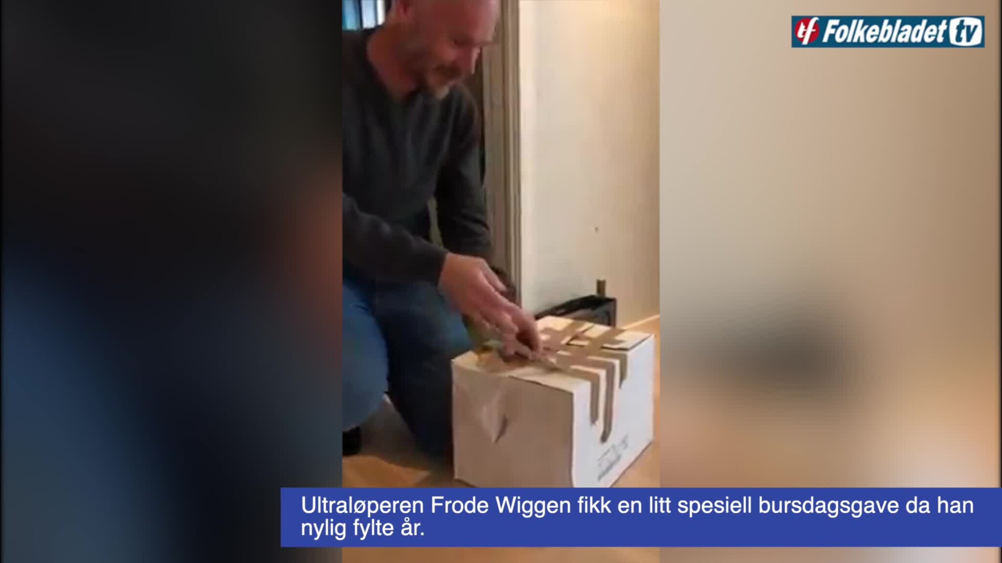 Frode fikk høne i 50-årsgave