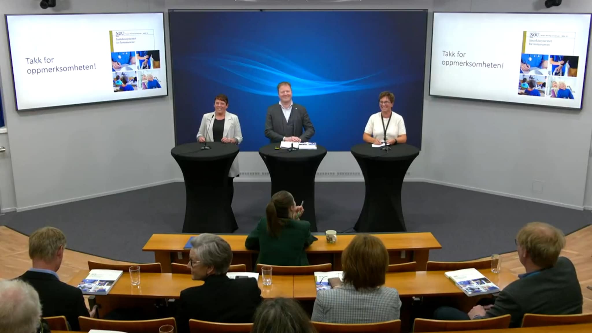Direkte: Leverer rapport om inntektssystemene