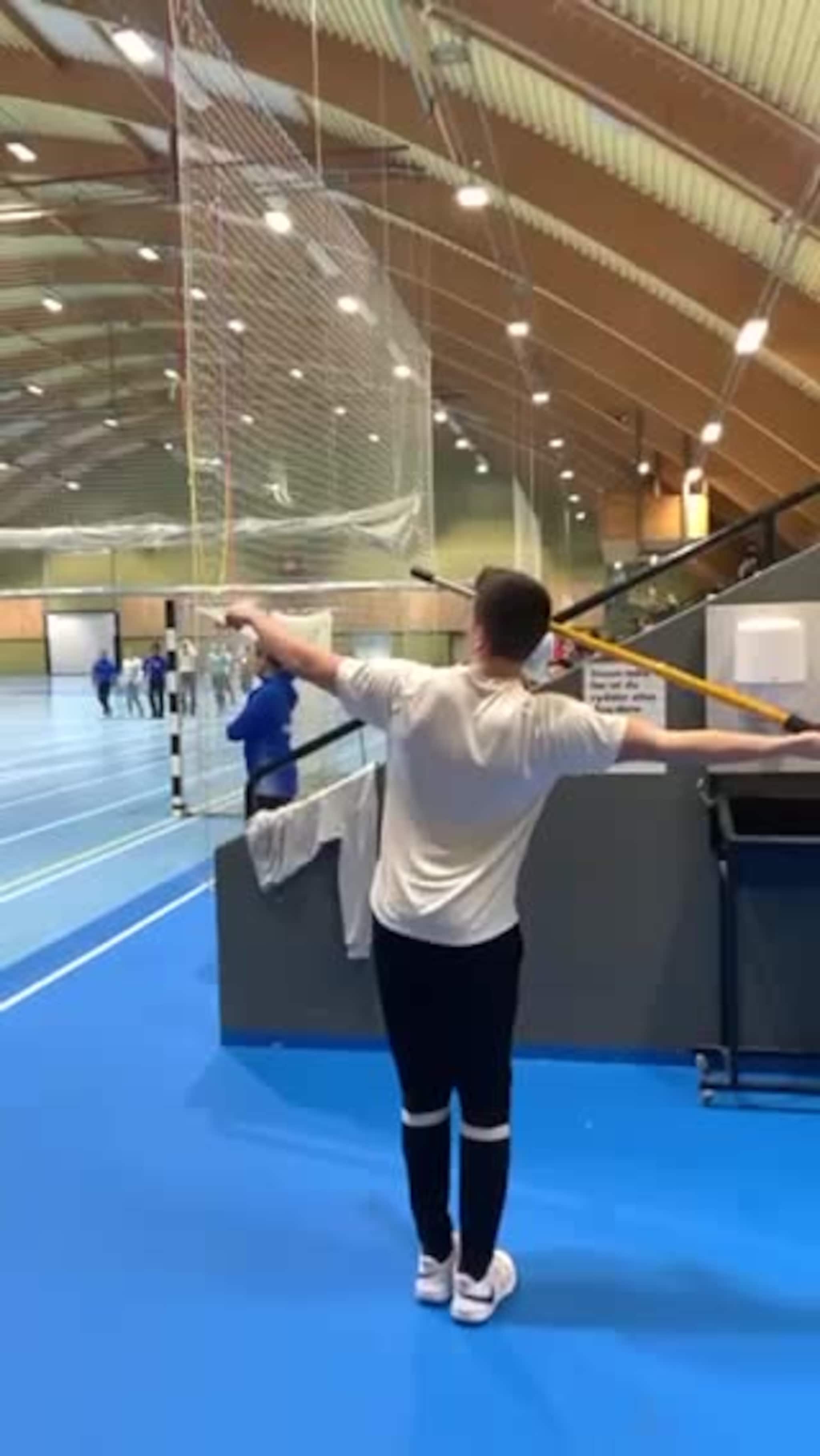 Daniel Thrana trener hardt i sesongoppkjøringen 5