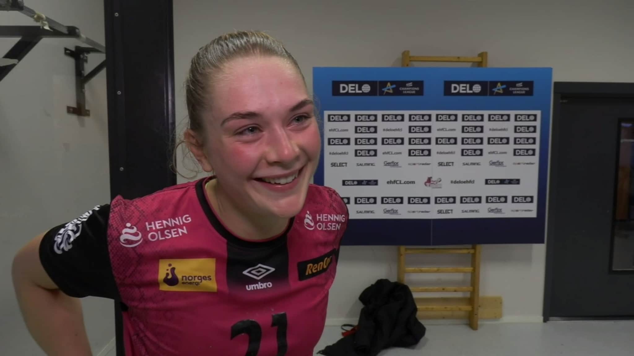 Valle Dahl: - Jeg fikk beskjed om å gå på mål, og det gikk vel greit