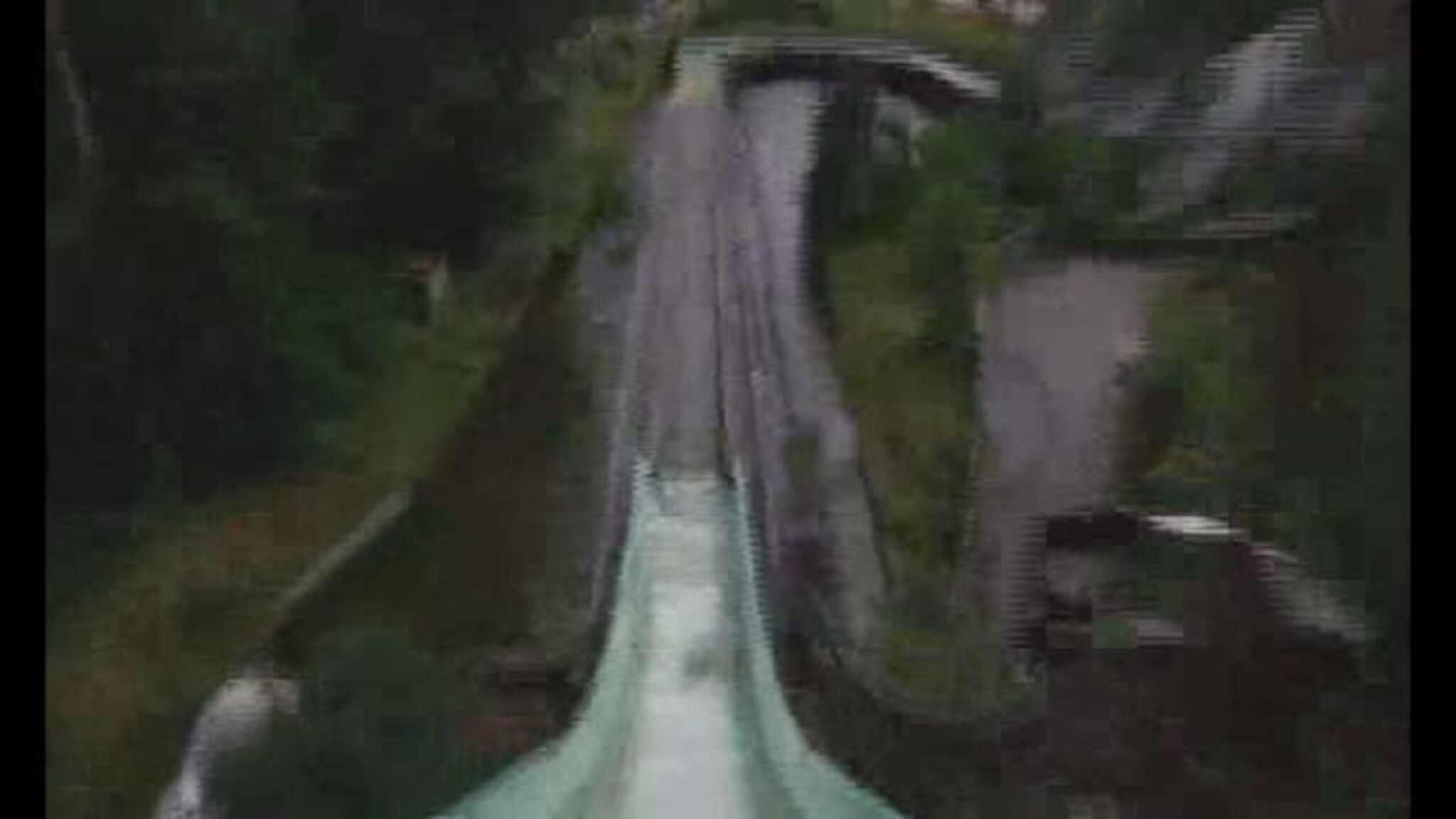 En kjapp tur i tømmerrenna