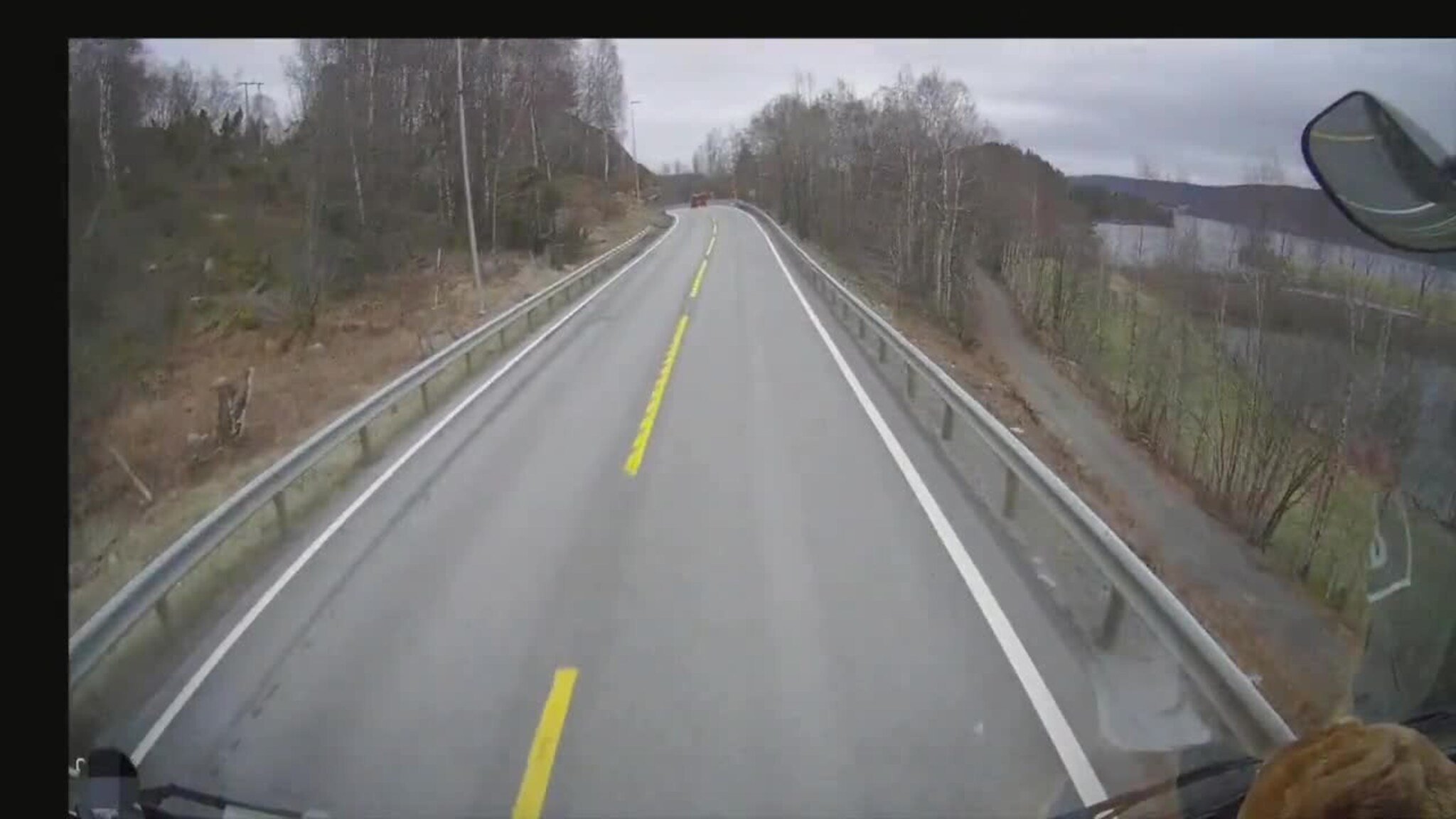 Hårreisende forbikjøring