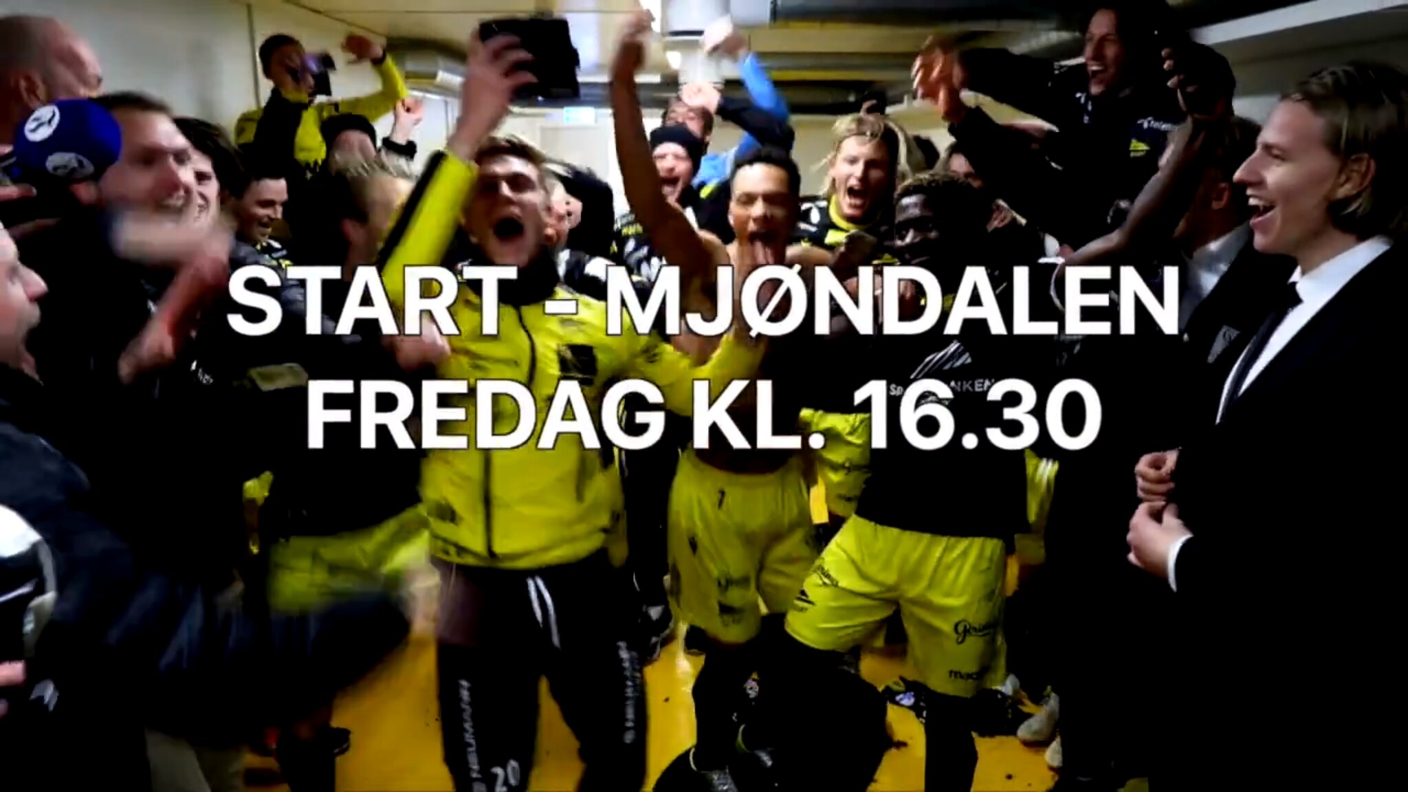 Se Start - Mjøndalen fredag kl. 16.30