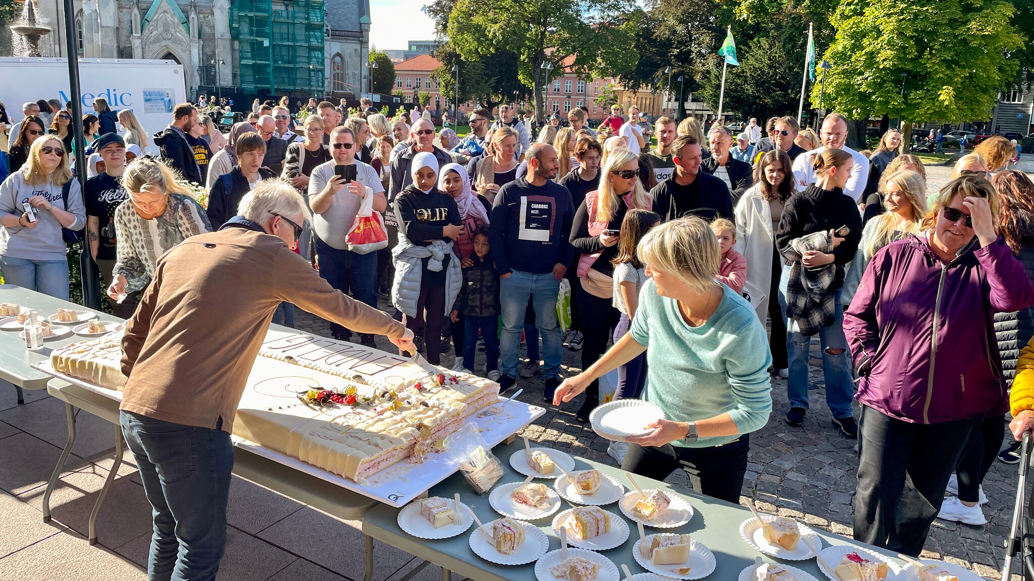 SENDING: Her åpner Kristiansand