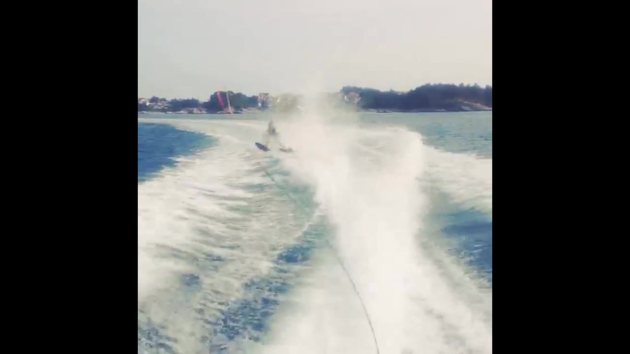 På trynet på vannski