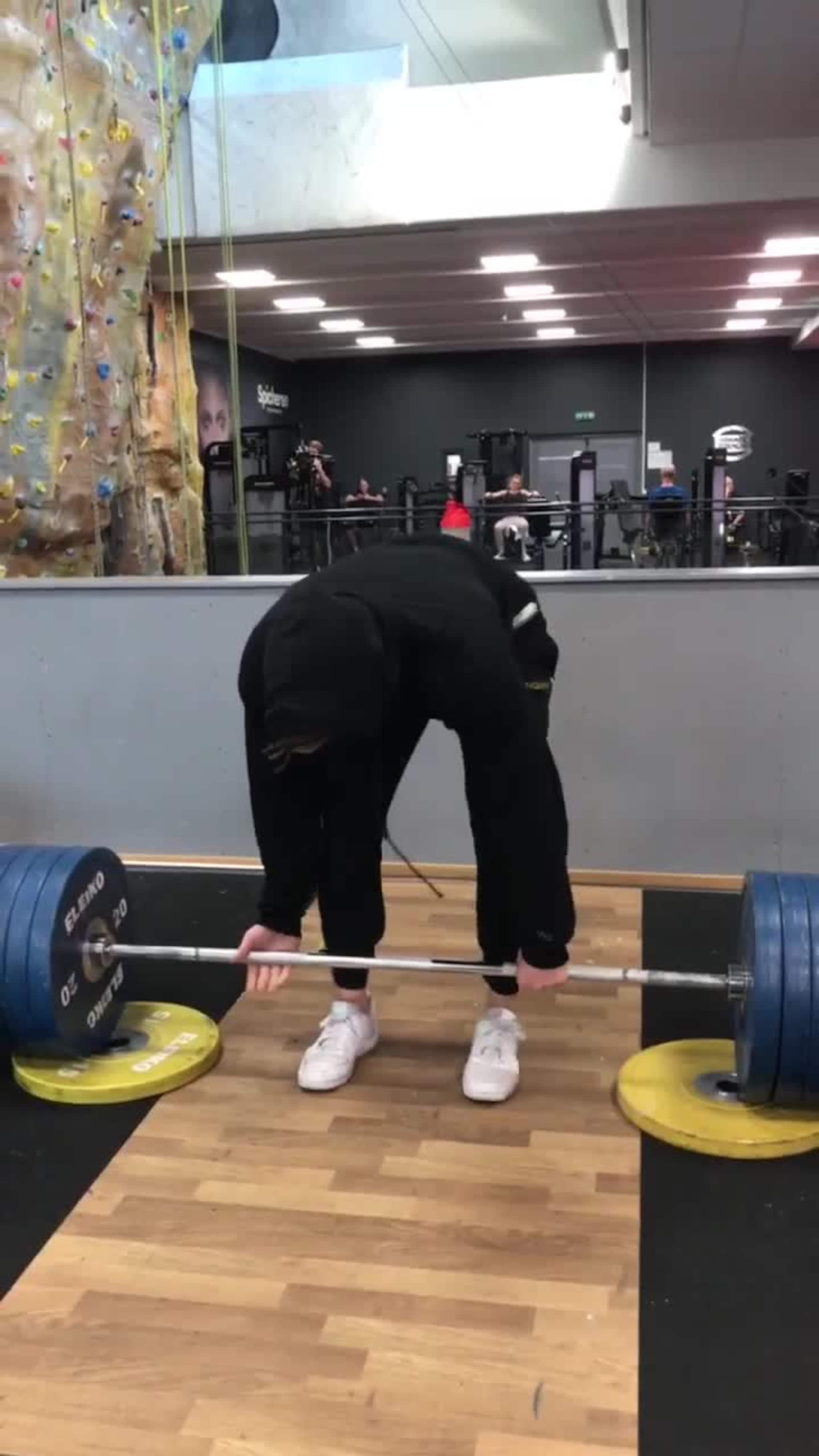 Fabian Weinberg trener tung styrke 2
