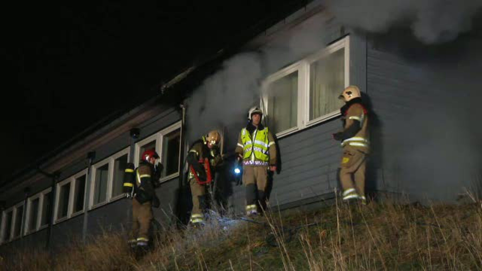 Kommunale boliger i brann