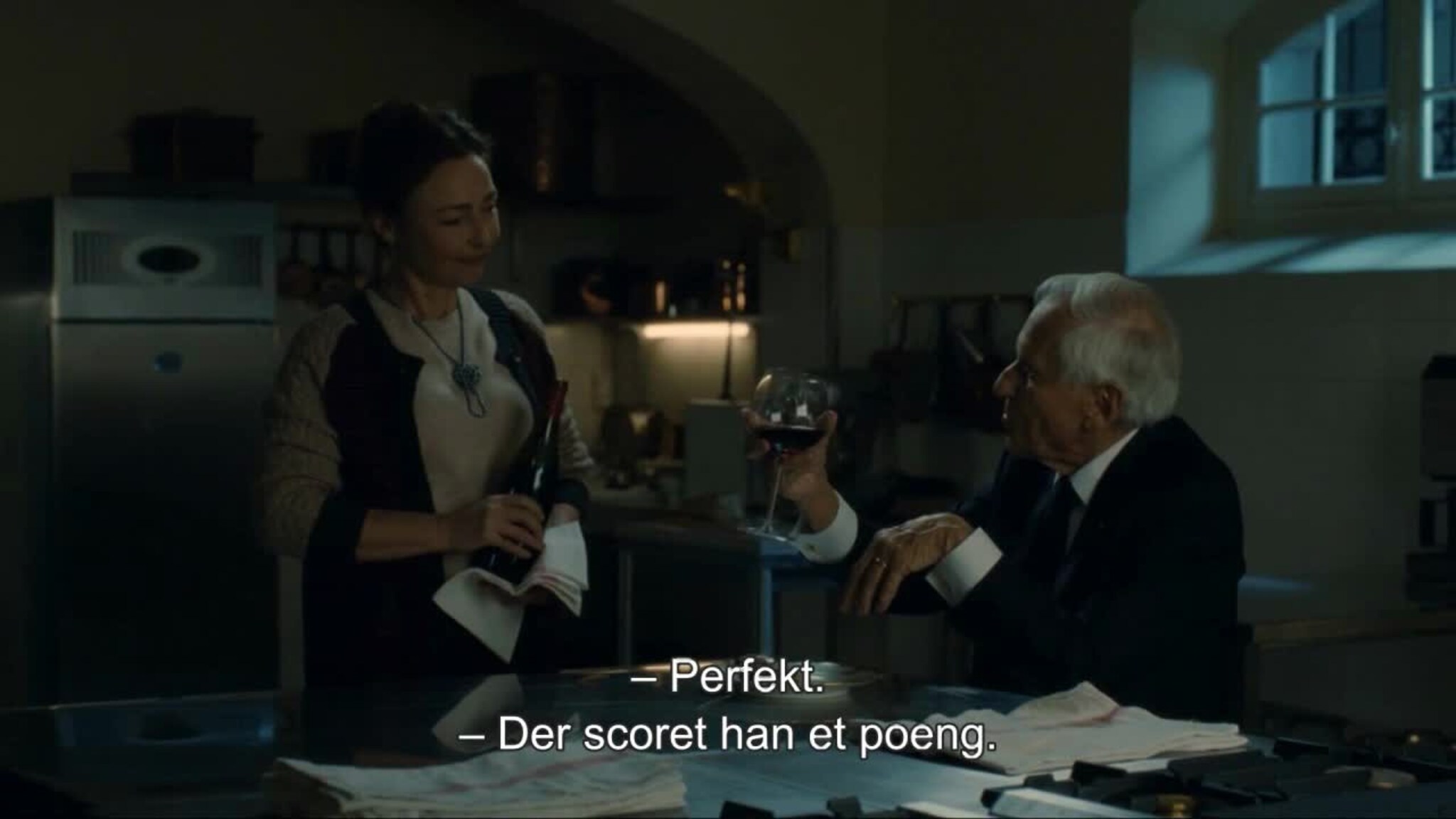 "Bon appetit, Hr. President"