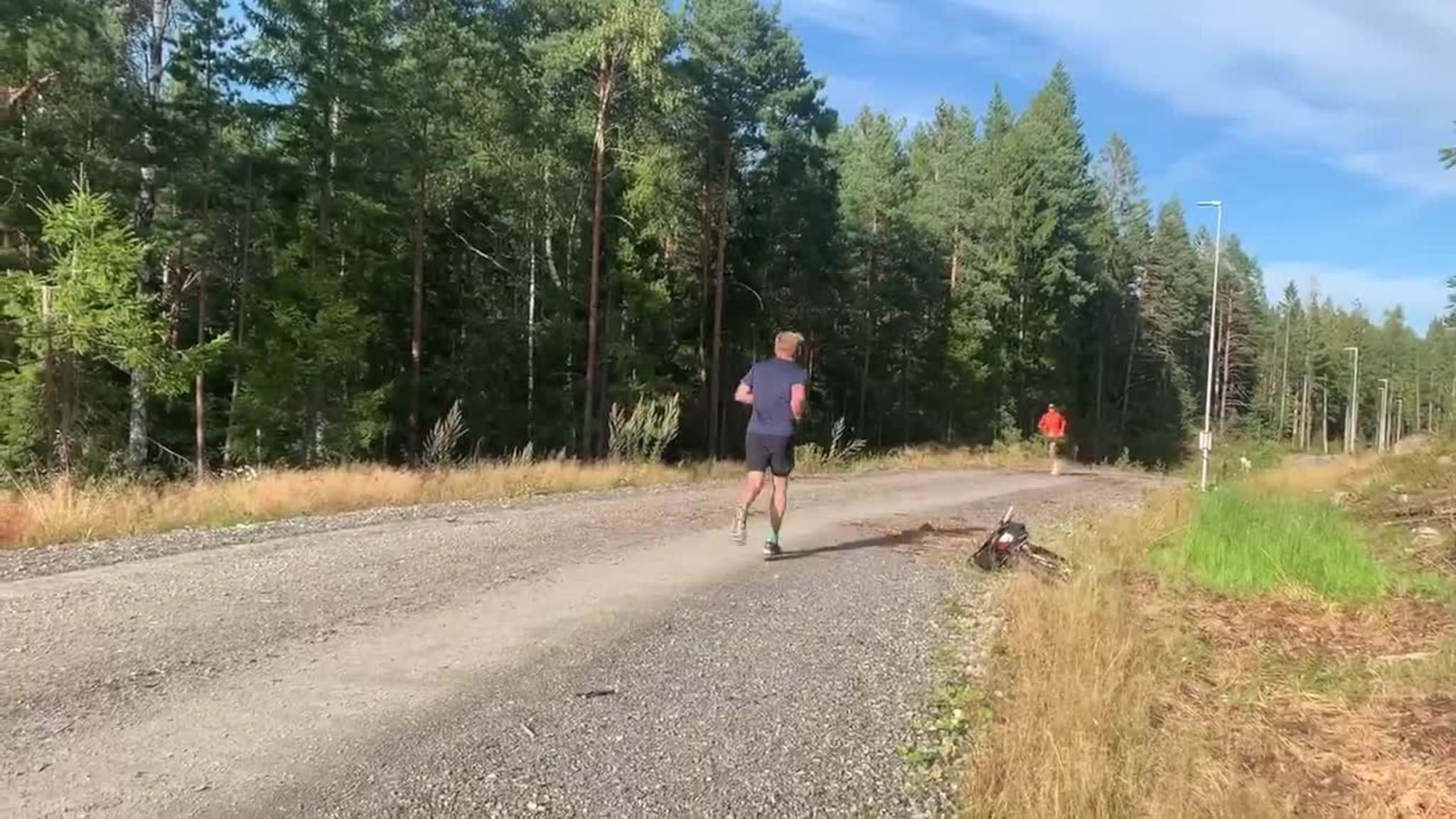 Terje Johnsen løper "Førstemann til Granestua"