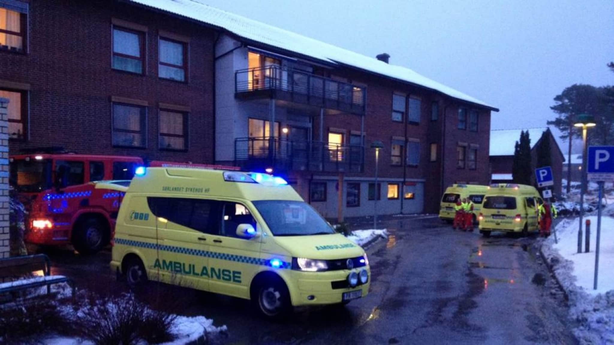 Brann på sykehjem